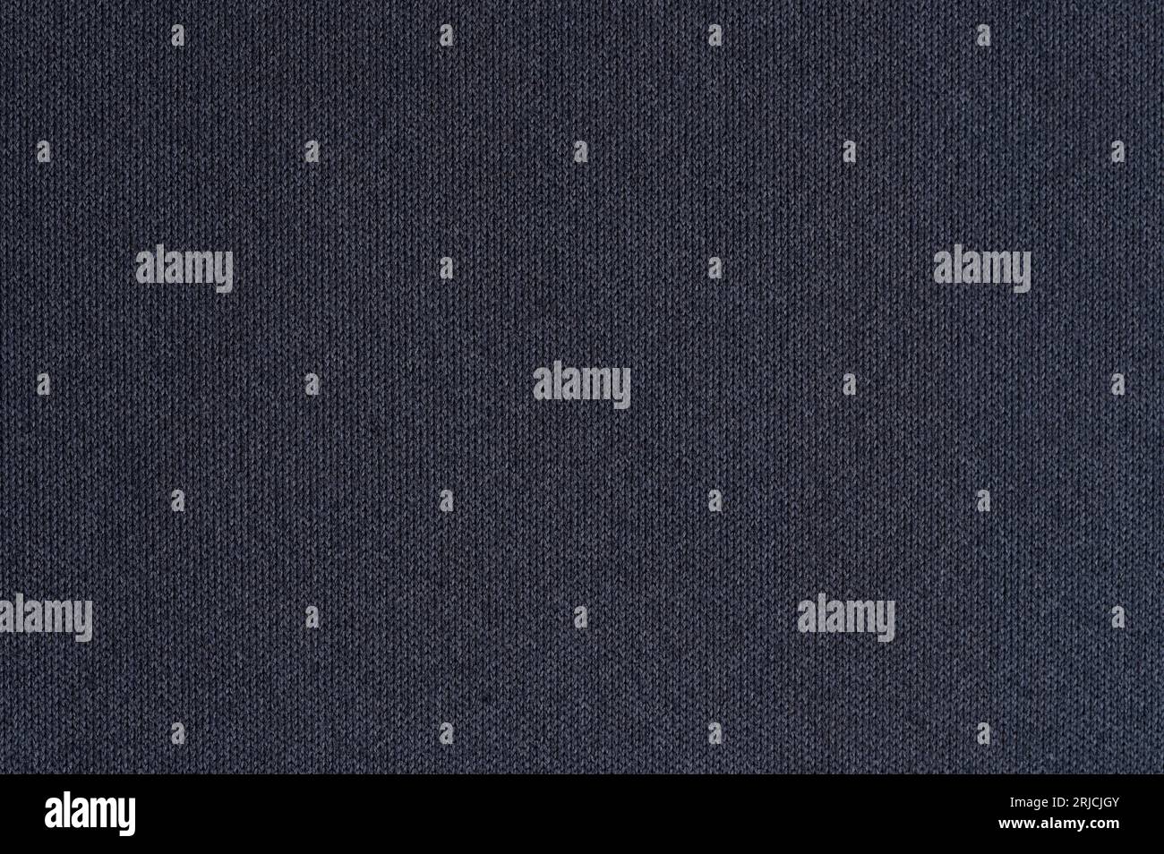 Dark blue clean cloth texture background close up view Stock Photo