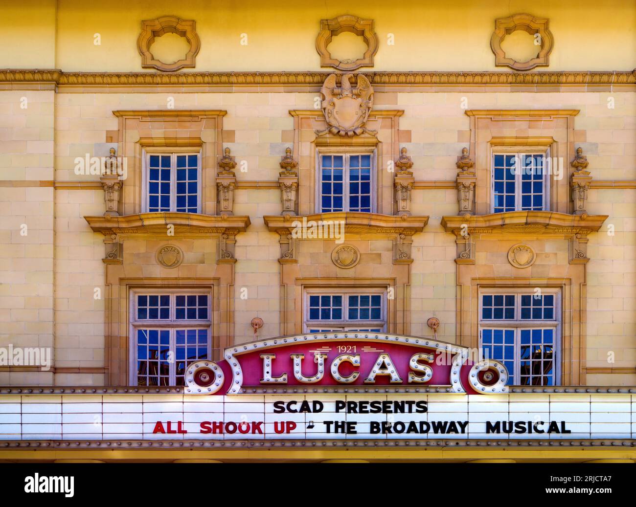 Lucas Theatre,1921 United States of America Stock