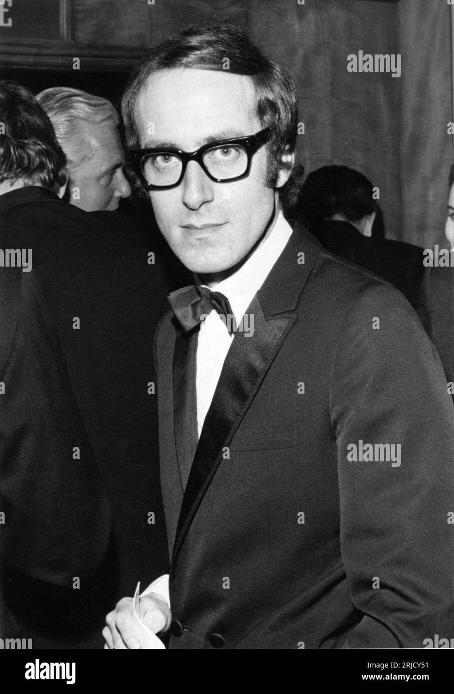 Film Composer JOHN BARRY candid at the World Premiere of CASINO ROYALE (Famous Artists Productions / Columbia Pictures) at the Odeon Leicester Square on April 13th 1967 from P.I.C. Photos Ltd. 280 Uxbridge Road, London W12 Stock Photo
