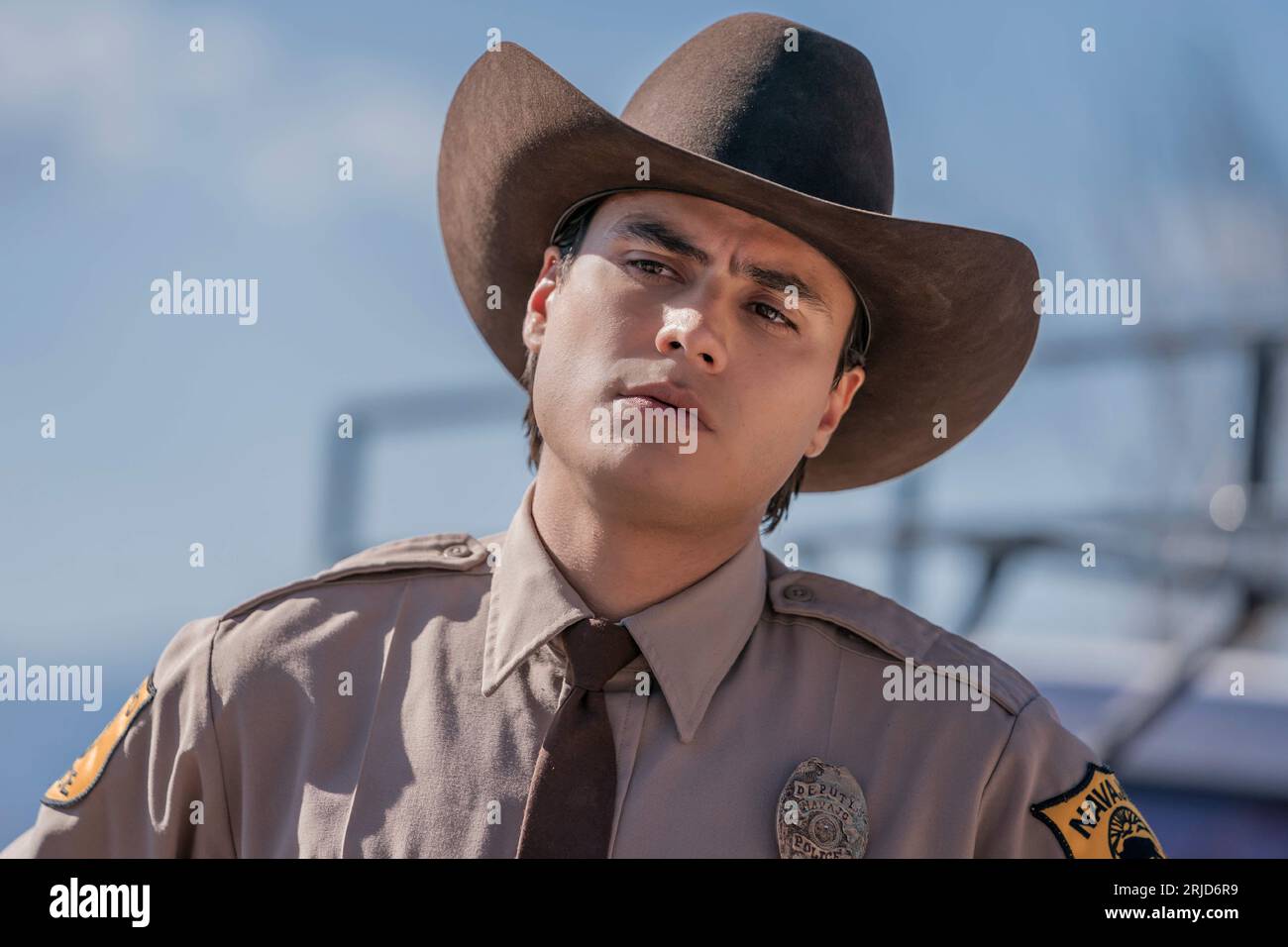 Kiowa Gordon as Jim Chee "Dark Winds" (2022) Season 1, Episode 3
