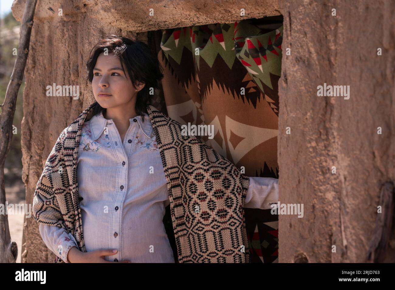 Elva Guerra as Sally Growing Thunder - "Dark Winds" (2022) Season 1
