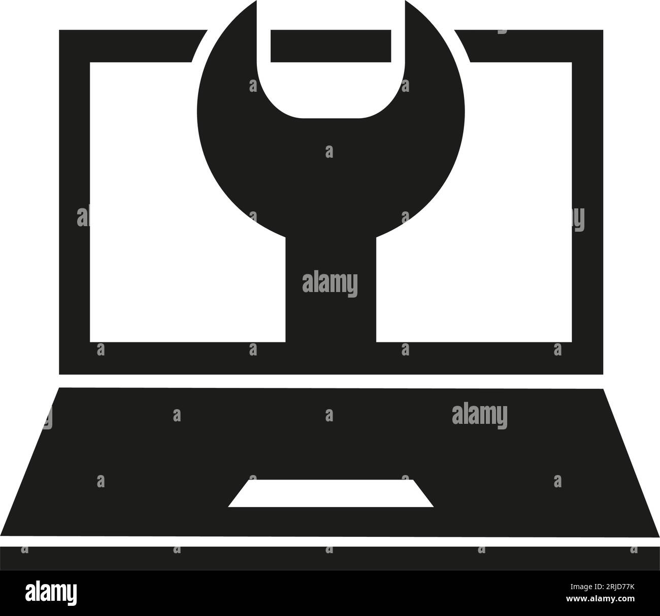 Computer repair icon Stock Vector Image & Art - Alamy