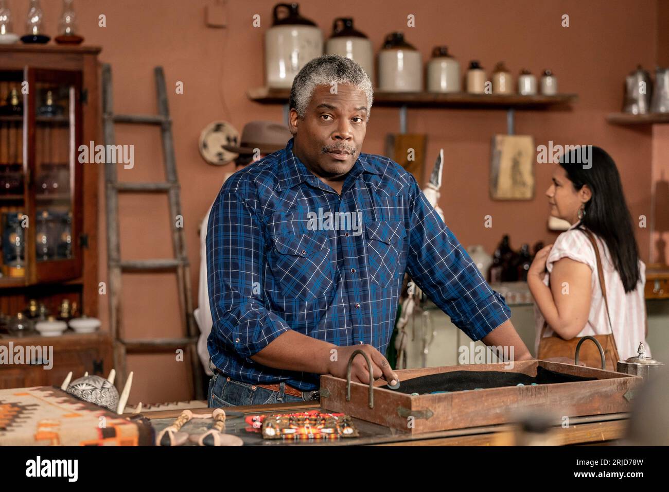 Jonathan Adams as Lester McGinnis "Dark Winds" (2022) Season 1