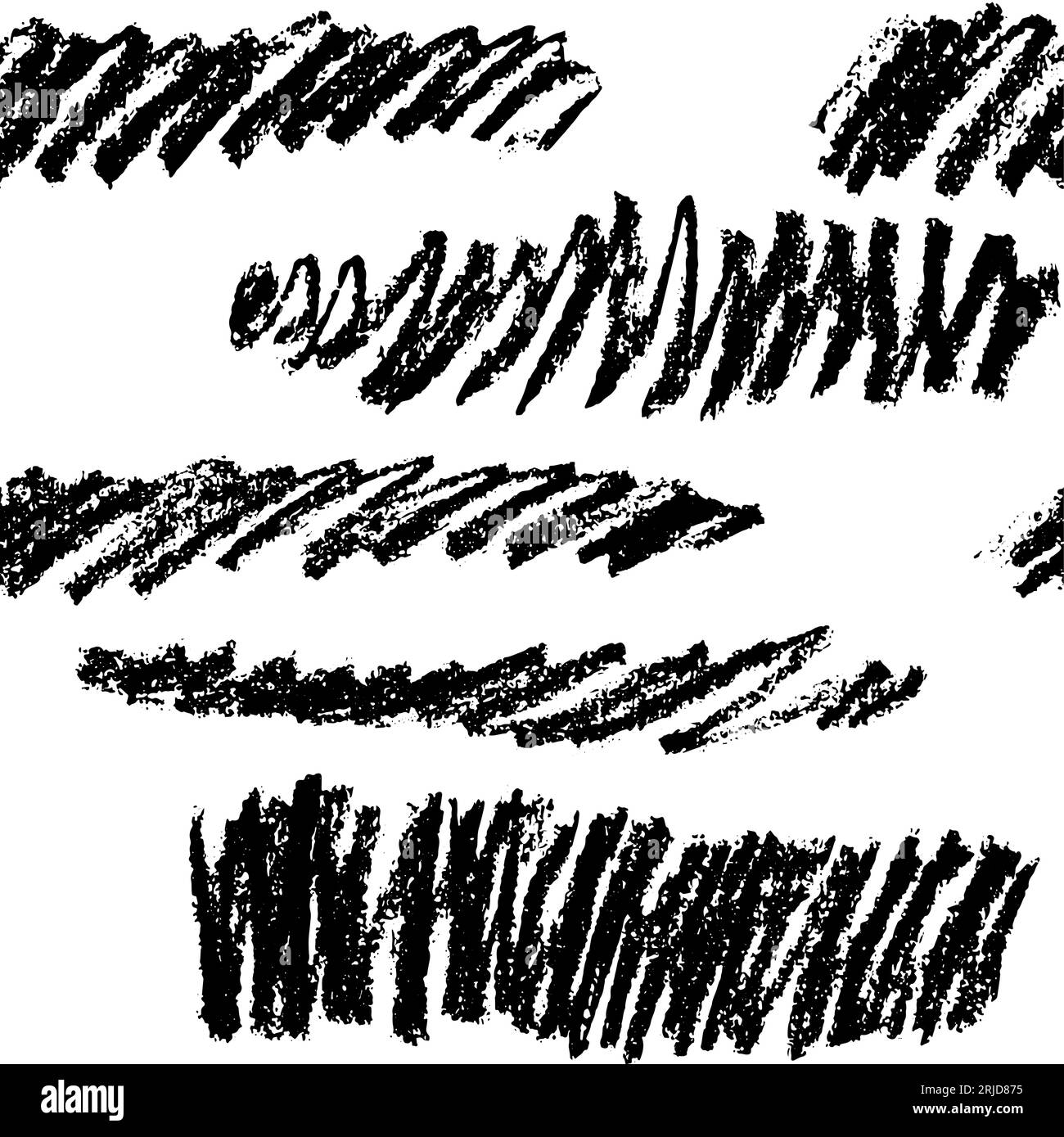 Chalk Hand Drawn Strokes Seamless Pattern Stock Vector Image & Art - Alamy
