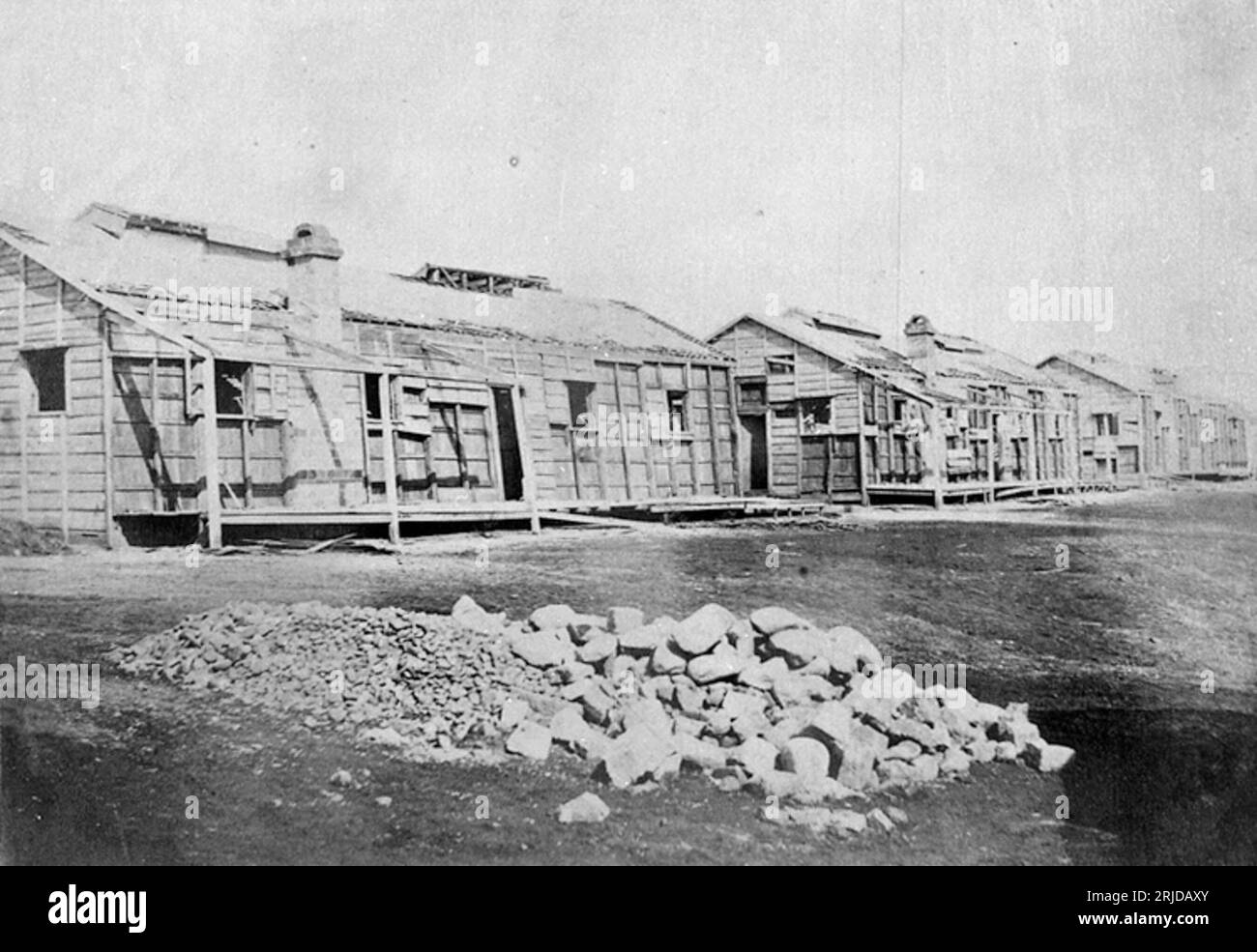 Battalions huts hires stock photography and images Alamy