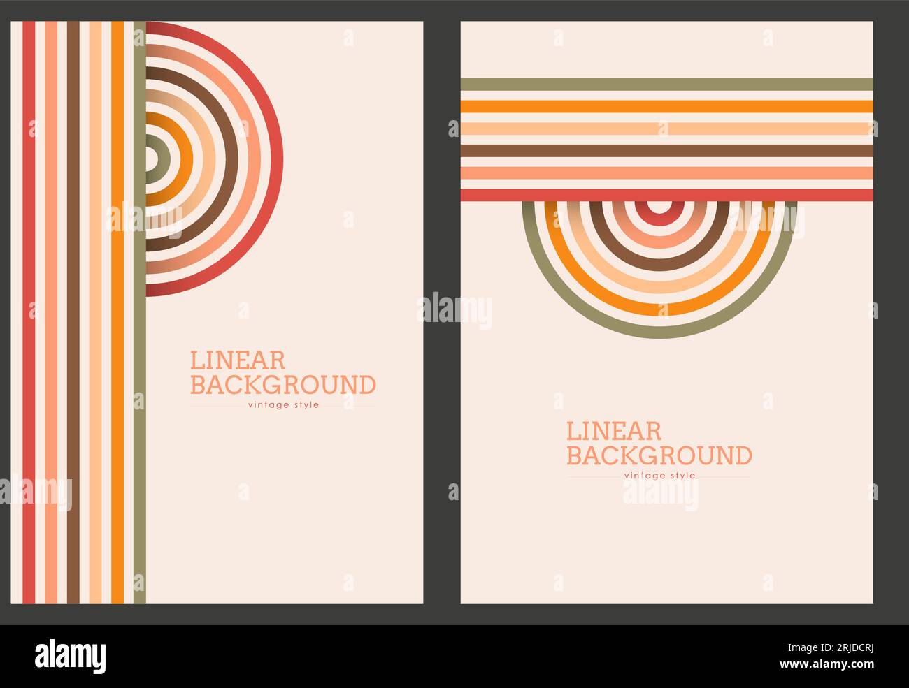 Linear Designs Linear design in vintage style. Abstract background with parallel ...