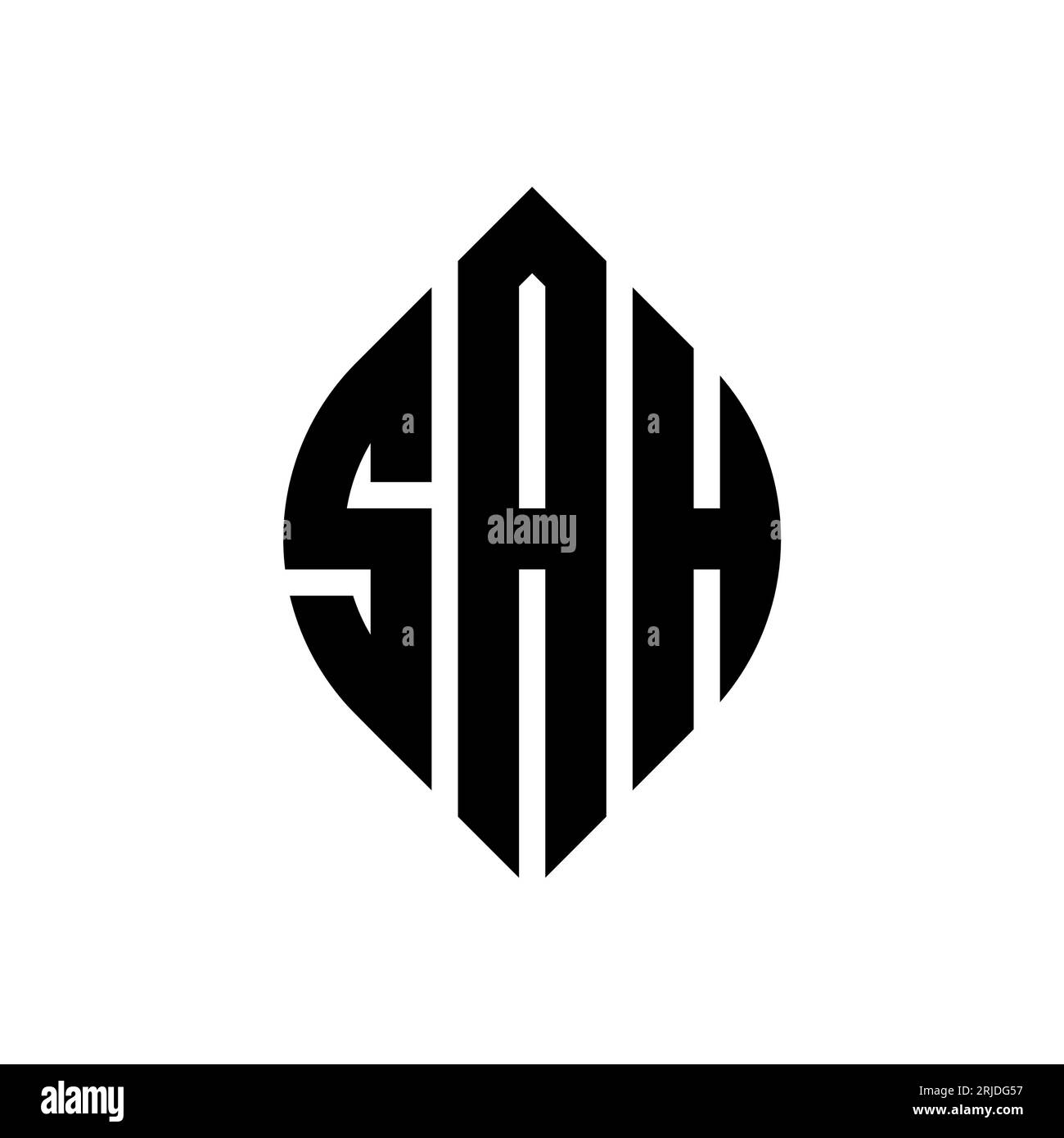 SAH logo. SAH letter. SAH letter logo design. Initials SAH logo