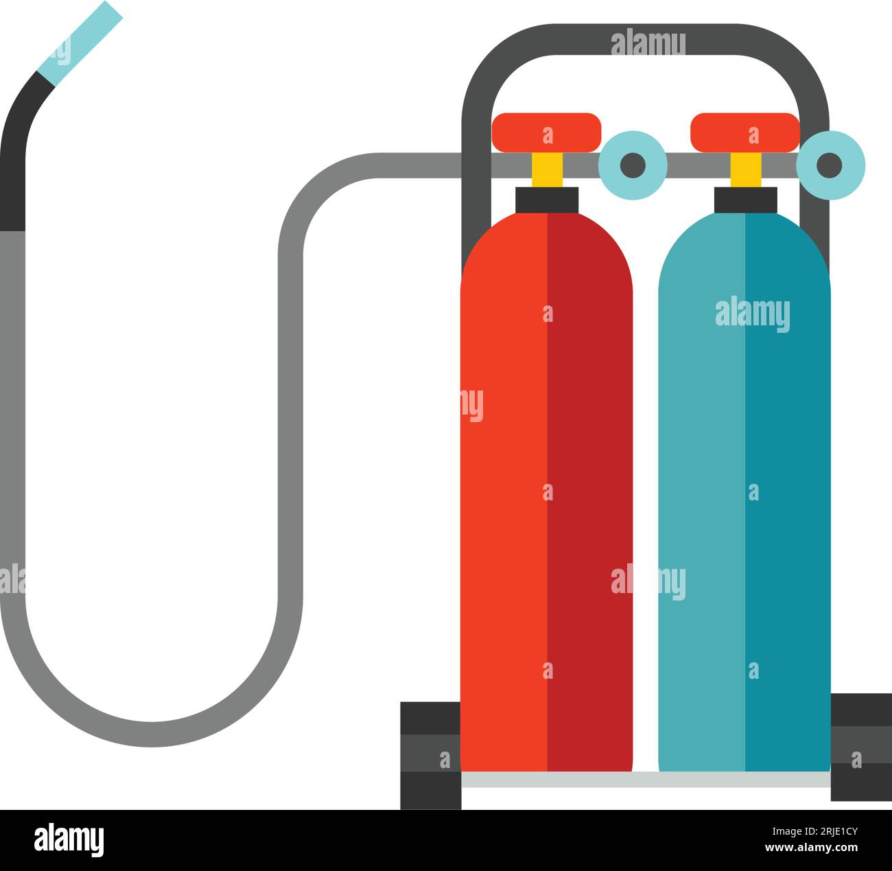 Brenner Oxy-fuel welding and cutting Gas cylinder, welder transparent  background PNG clipart
