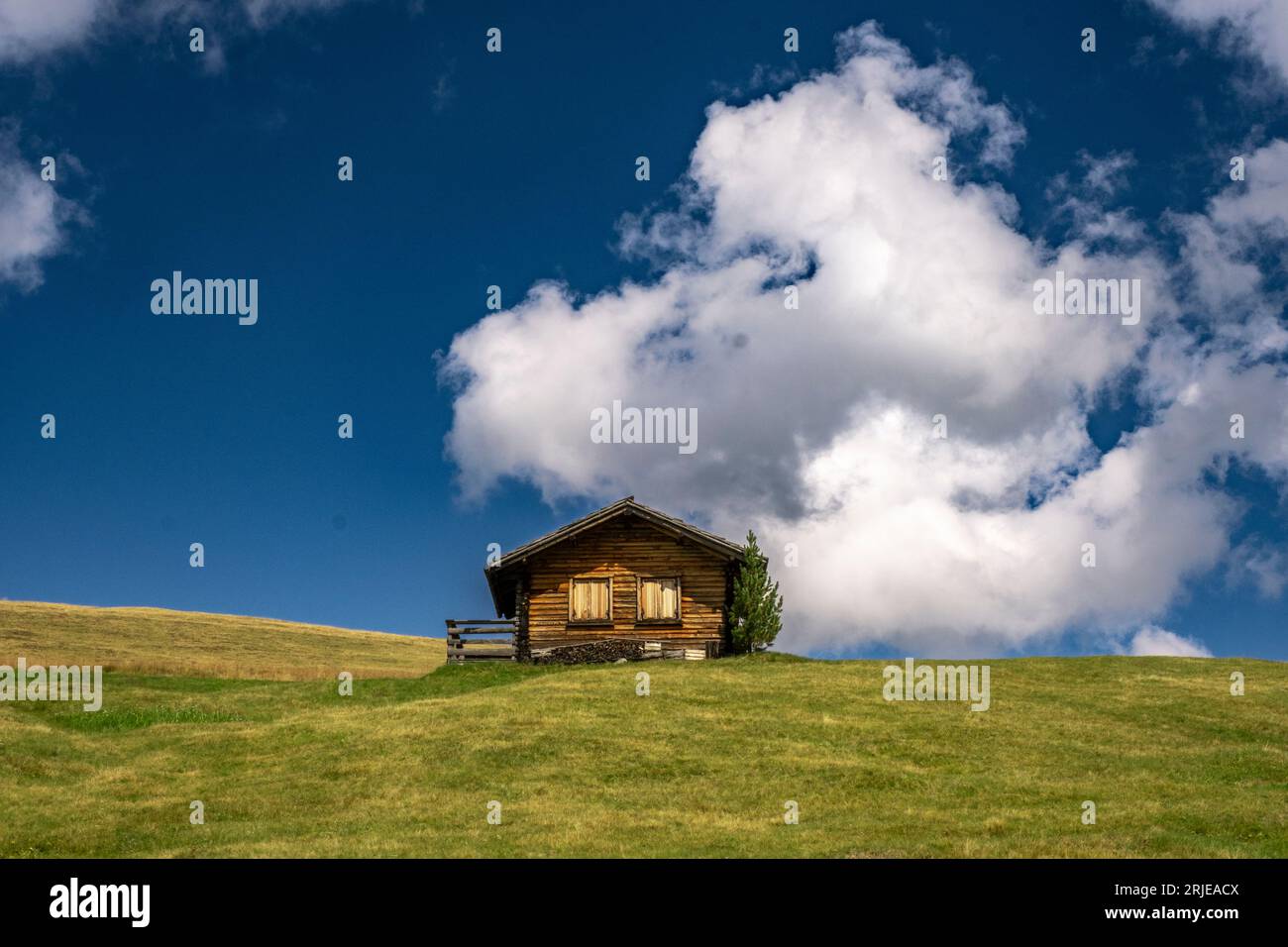 St Margaret, Dolomites beautyful landscape Stock Photo