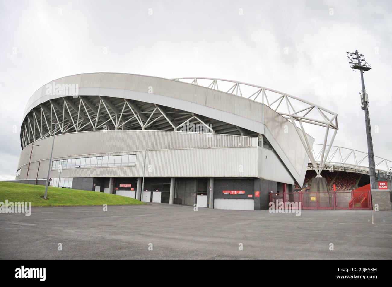 Thomond Park Stadium, Limerick city. Ireland Stock Photo