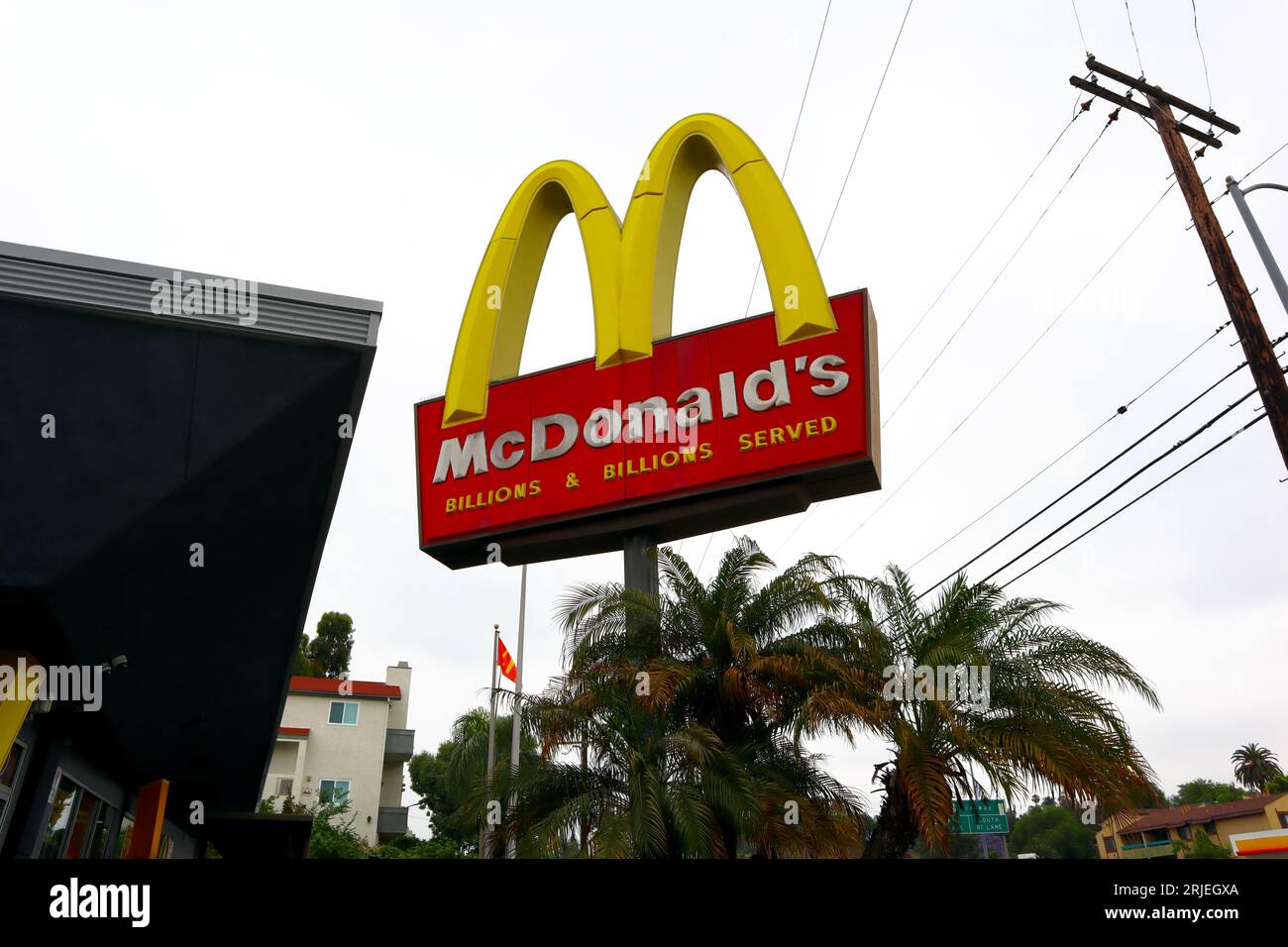 McDonald's fast food restaurant Stock Photo