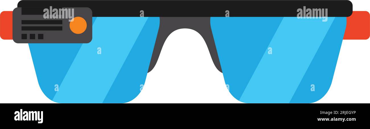 Smart glasses gadget icon Stock Vector Image & Art - Alamy