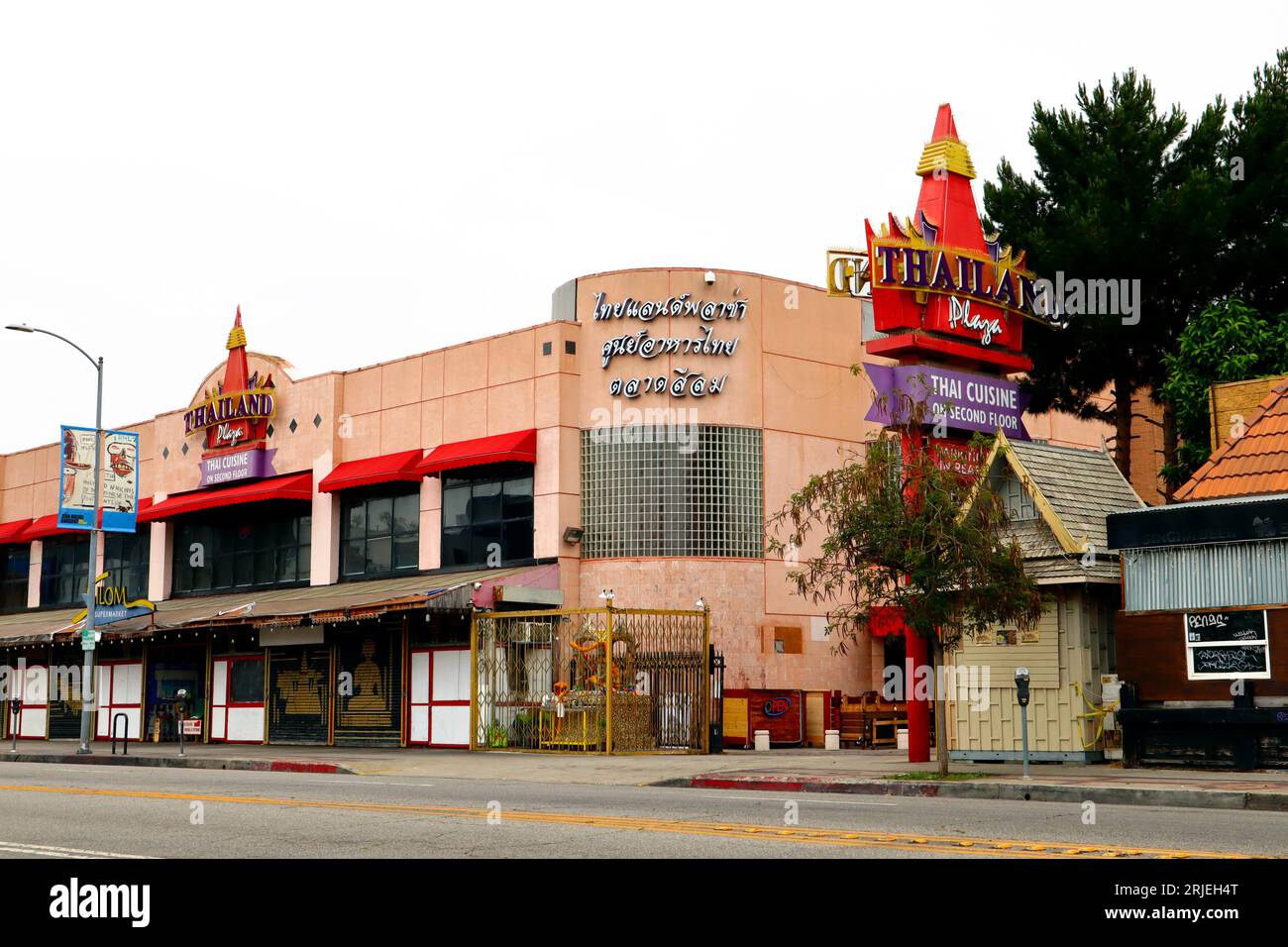 Los Angeles, California THAI TOWN an Asian Ethnic neighborhood located in central Los Angeles