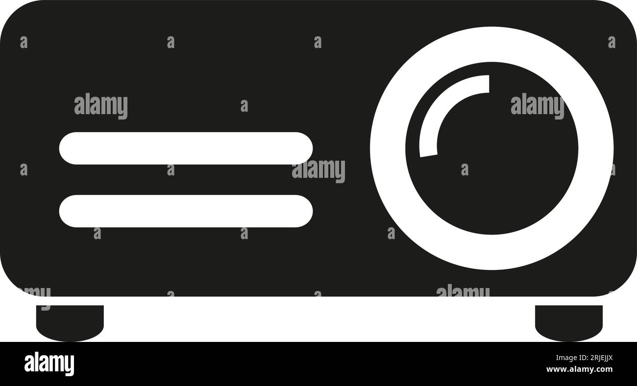 Projector simple icon Stock Vector Image & Art - Alamy