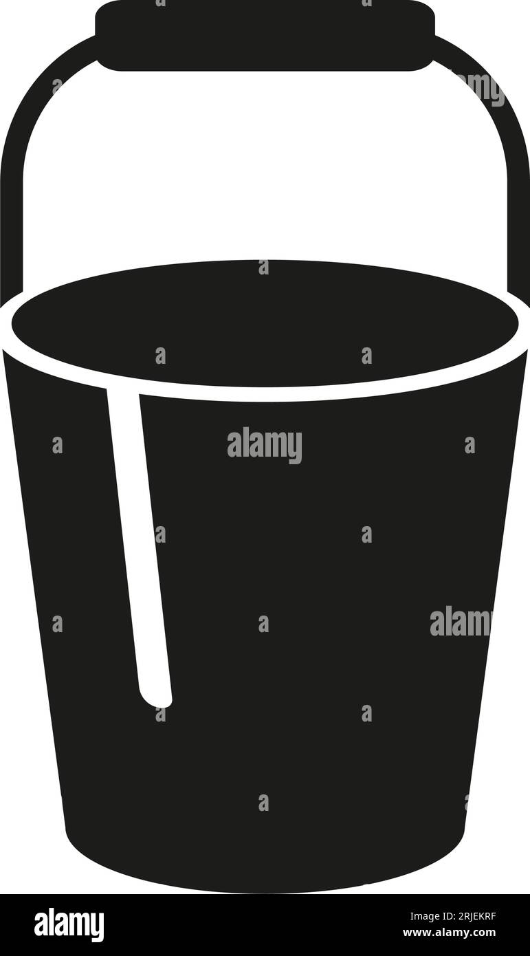 Bucket simple icon Stock Vector Image & Art Alamy