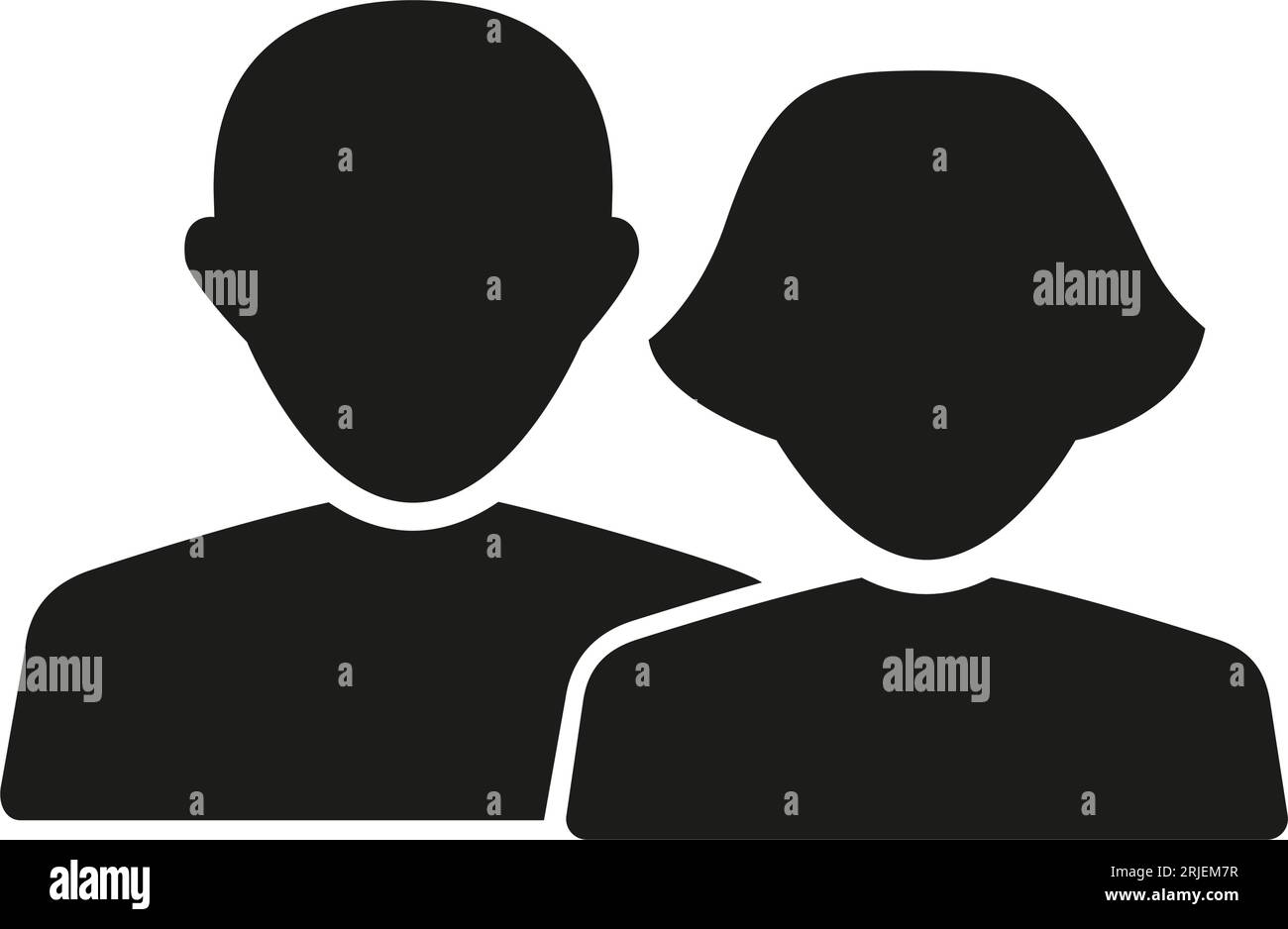 Married label icon simple hi-res stock photography and images - Alamy