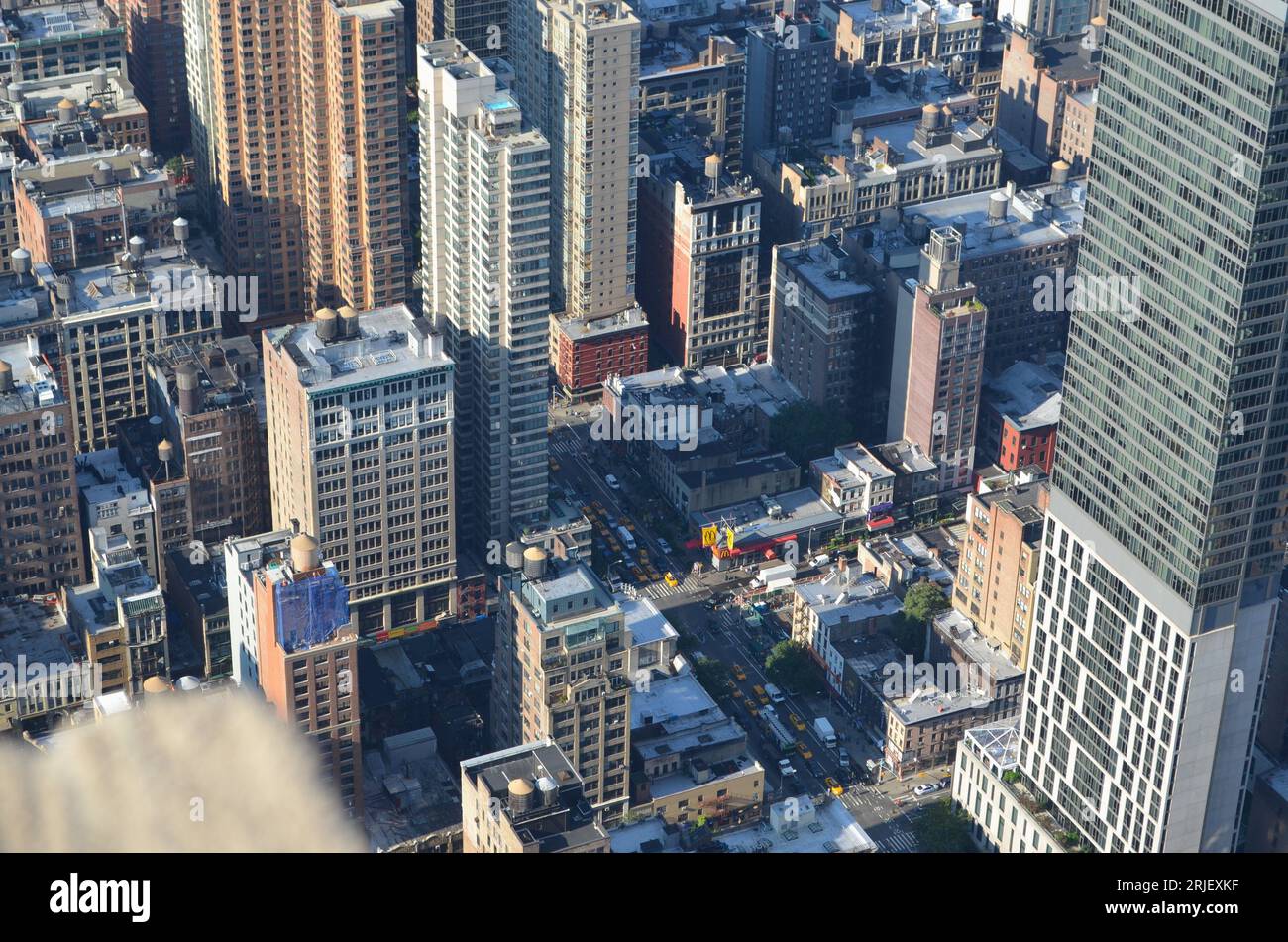 Aerial view of New York Stock Photo - Alamy