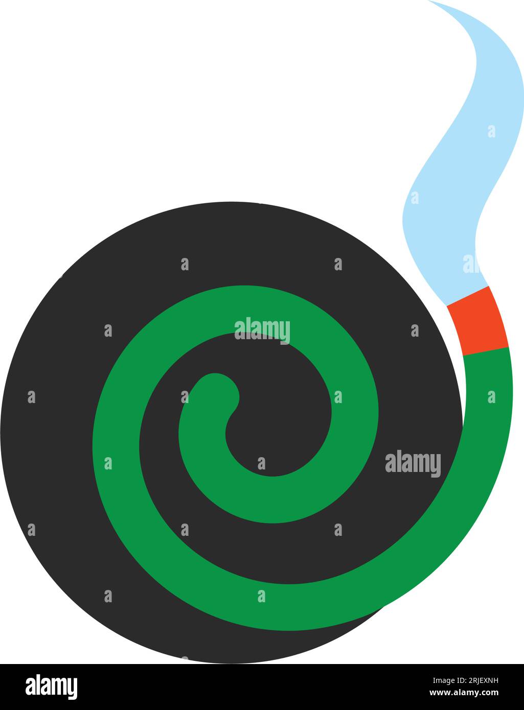 Mosquito repellent coil icon Stock Vector Image & Art Alamy