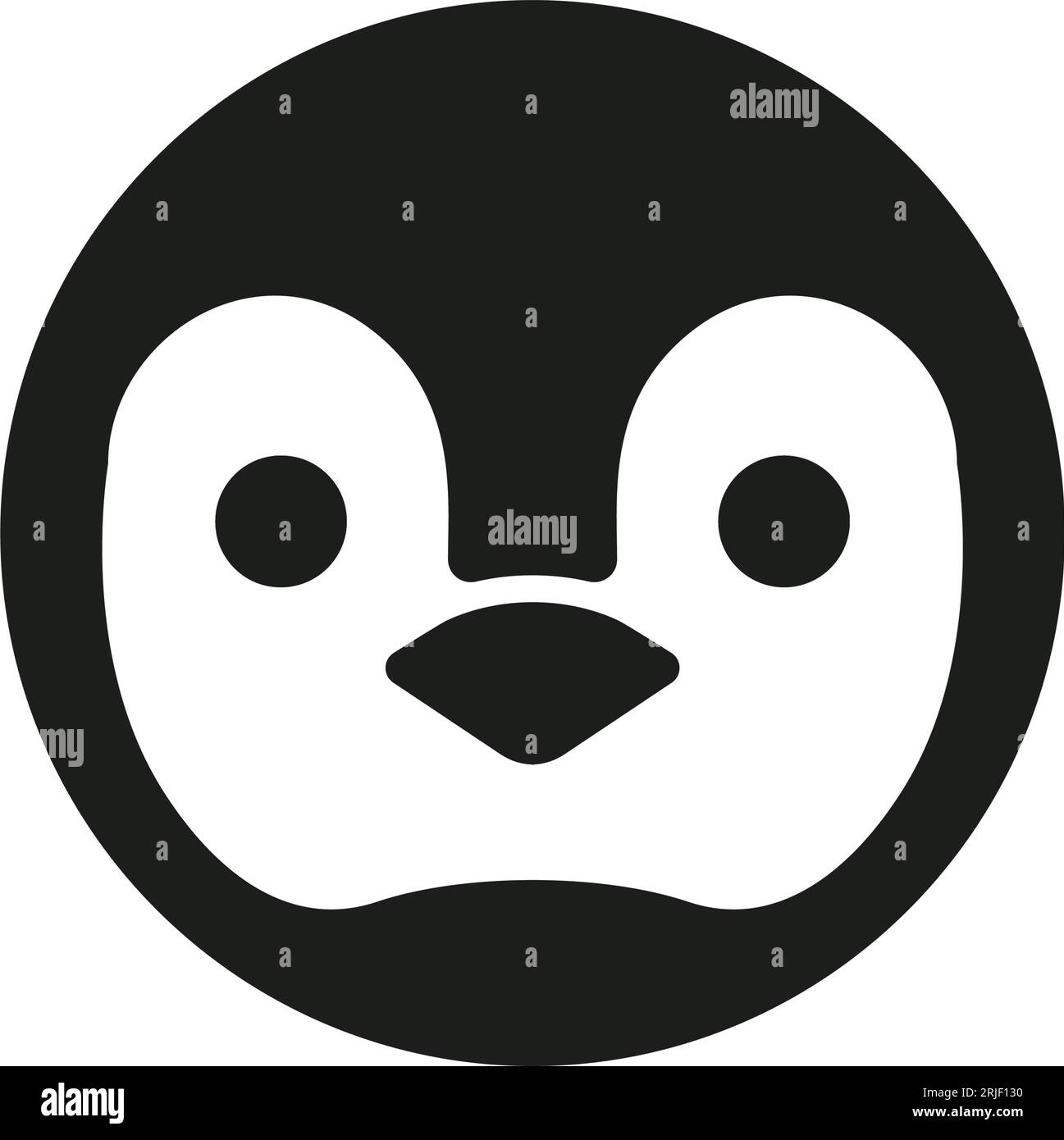 Penguin head icon Stock Vector Image & Art - Alamy