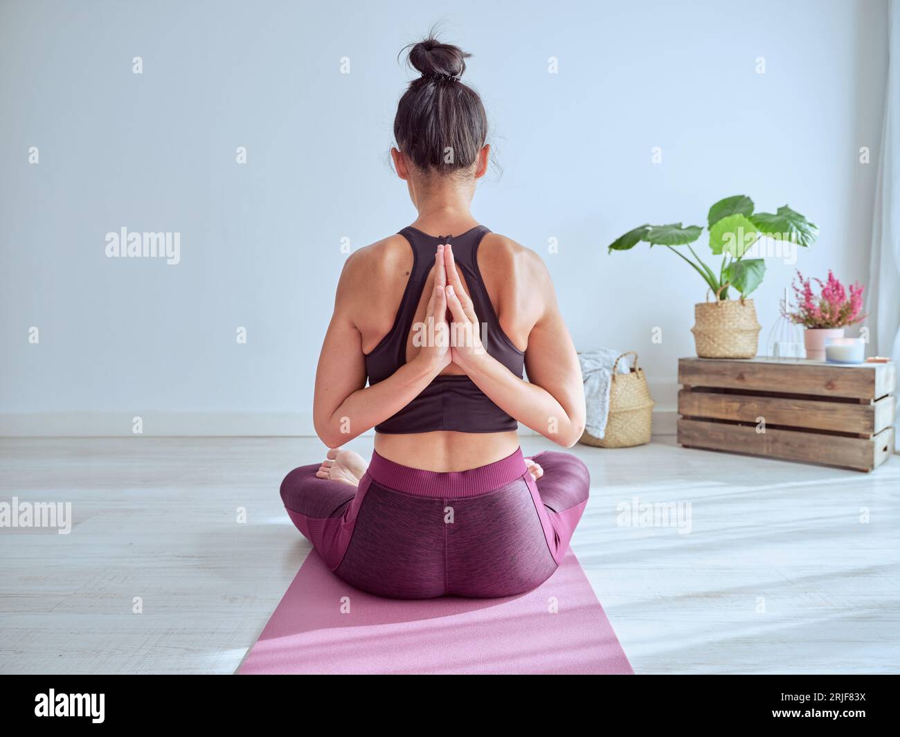 Yoga Pose Arms Behind Back
