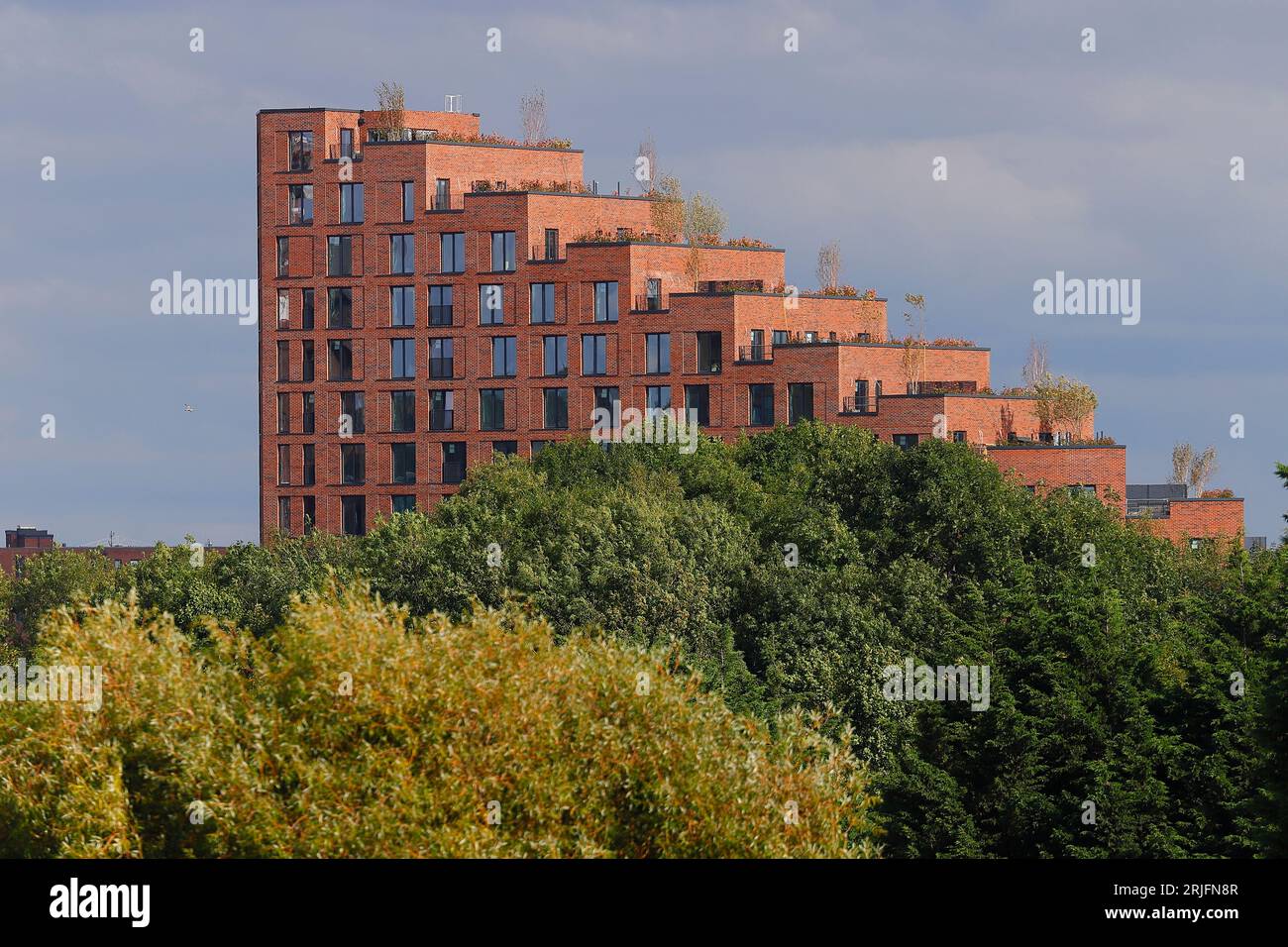Springwell Gardens apartments in Leeds, West Yoekshire,UK Stock Photo