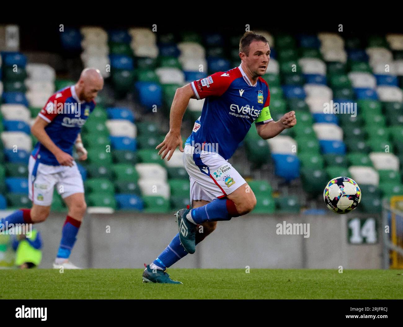Windsor Park, Belfast, Northern Ireland, UK. 22nd Aug 2023. Sports