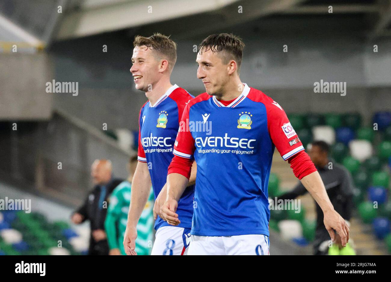 Windsor Park, Belfast, Northern Ireland, UK. 22nd Aug 2023. Sports