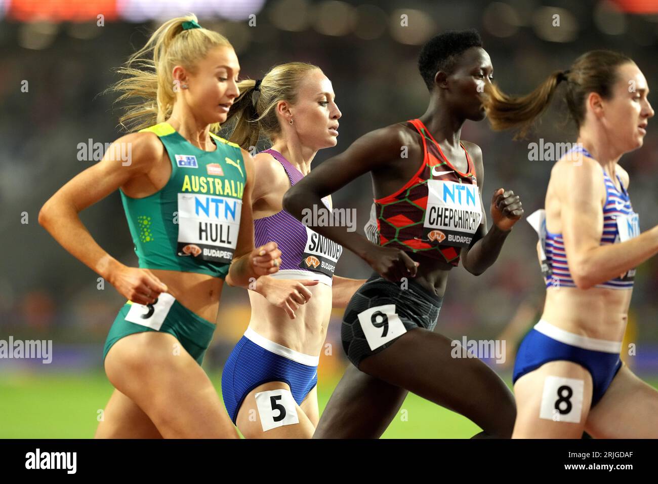 Australia's Jessica Hull, Great Britain's Katie Snowden, Kenya's Nelly ...