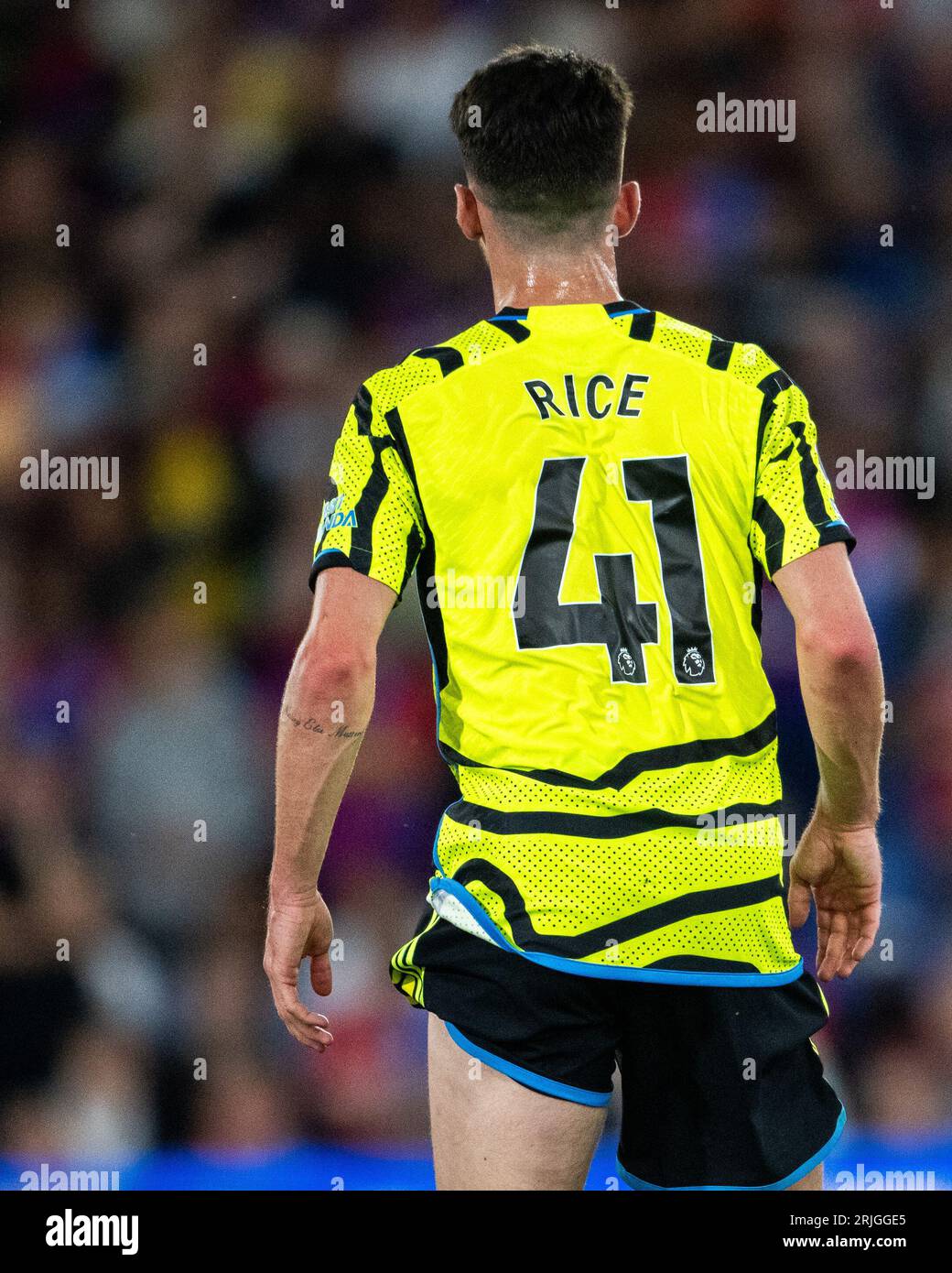 LONDON, ENGLAND - AUGUST 21: Declan Rice during the Premier League ...