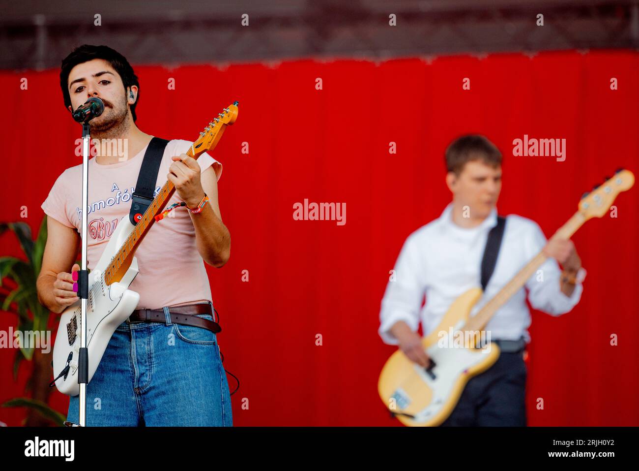 Hungary 11 August 2023 Carson Coma live at Sziget Festival in Budapest © Andrea Ripamonti / Alamy Stock Photo
