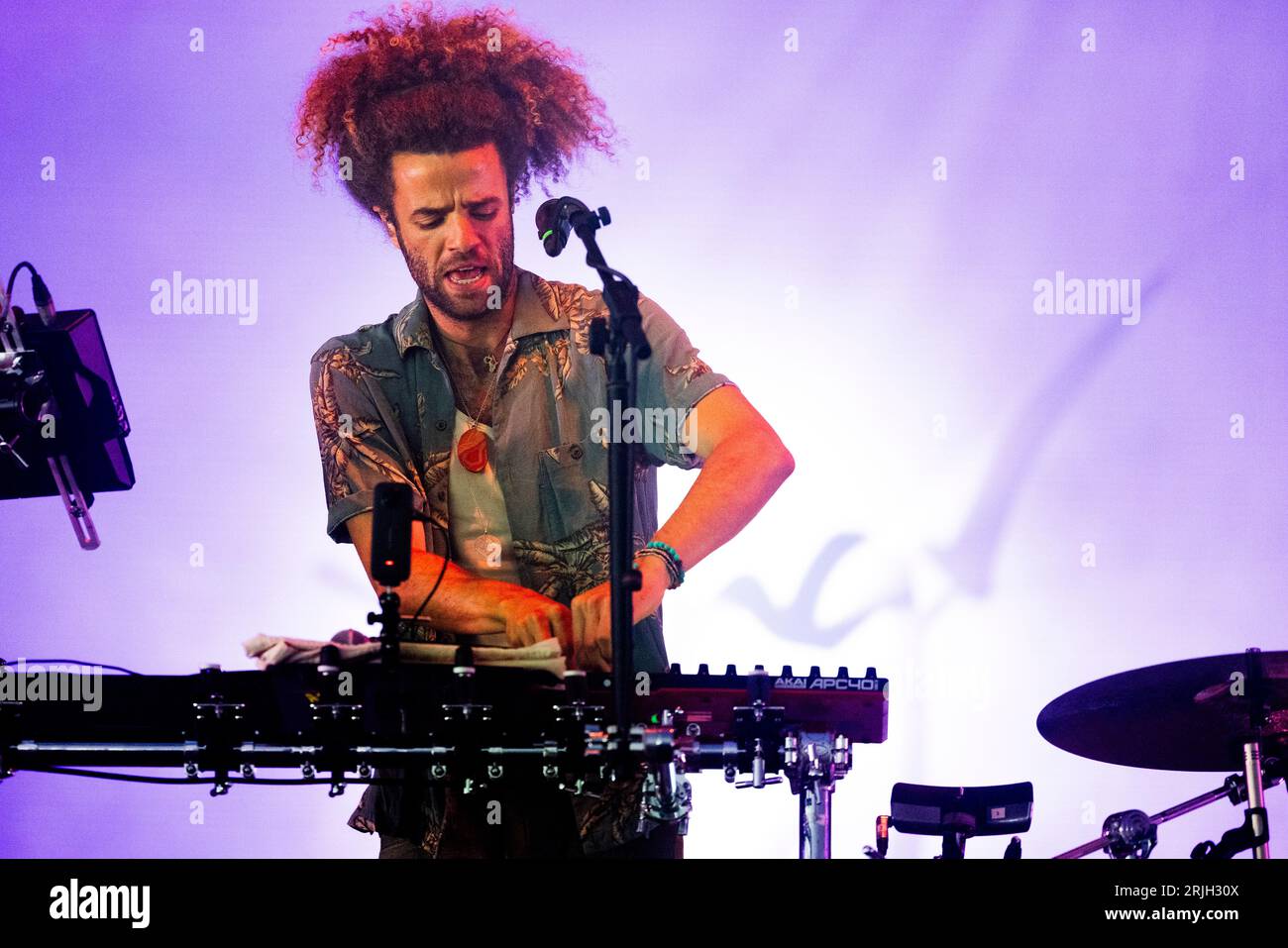 Hungary 11 August 2023 Youngr live at Sziget Festival in Budapest © Andrea Ripamonti / Alamy Stock Photo