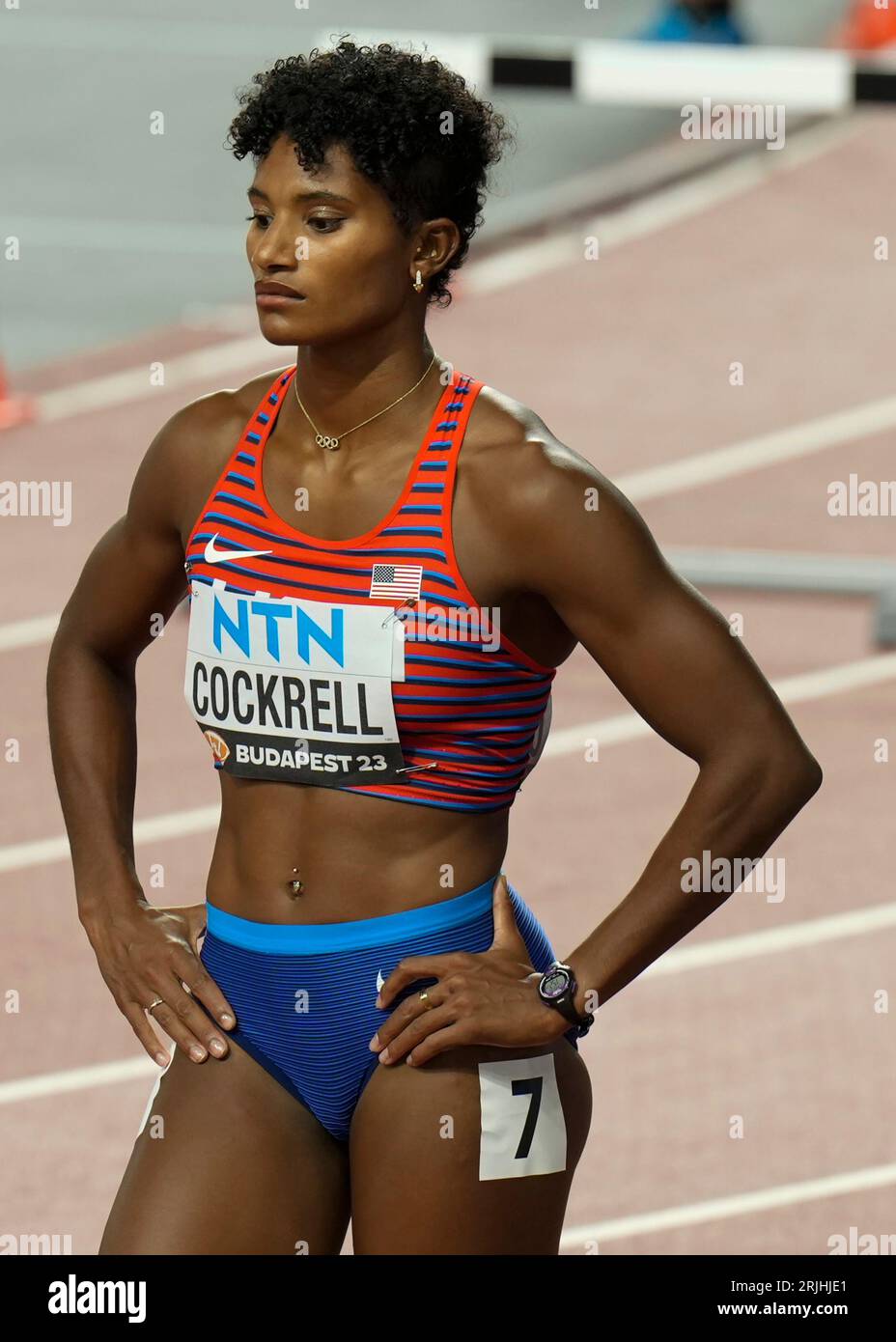 Budapest,HUN, 22 Aug 2023 Anna Cockrell (USA) during the World