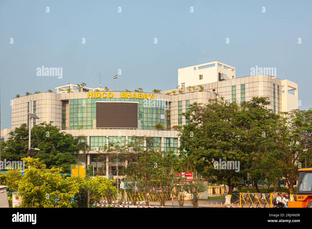 Exterior of Hidco Bhaban, the headquarters of West Bengal Housing
