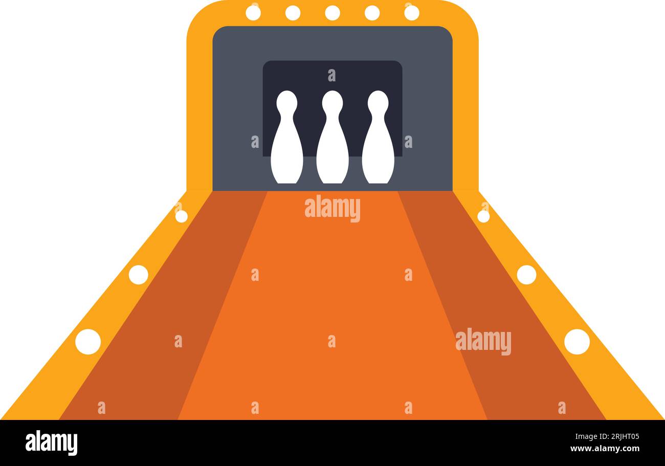 Bowling alley icon Stock Vector Image & Art - Alamy