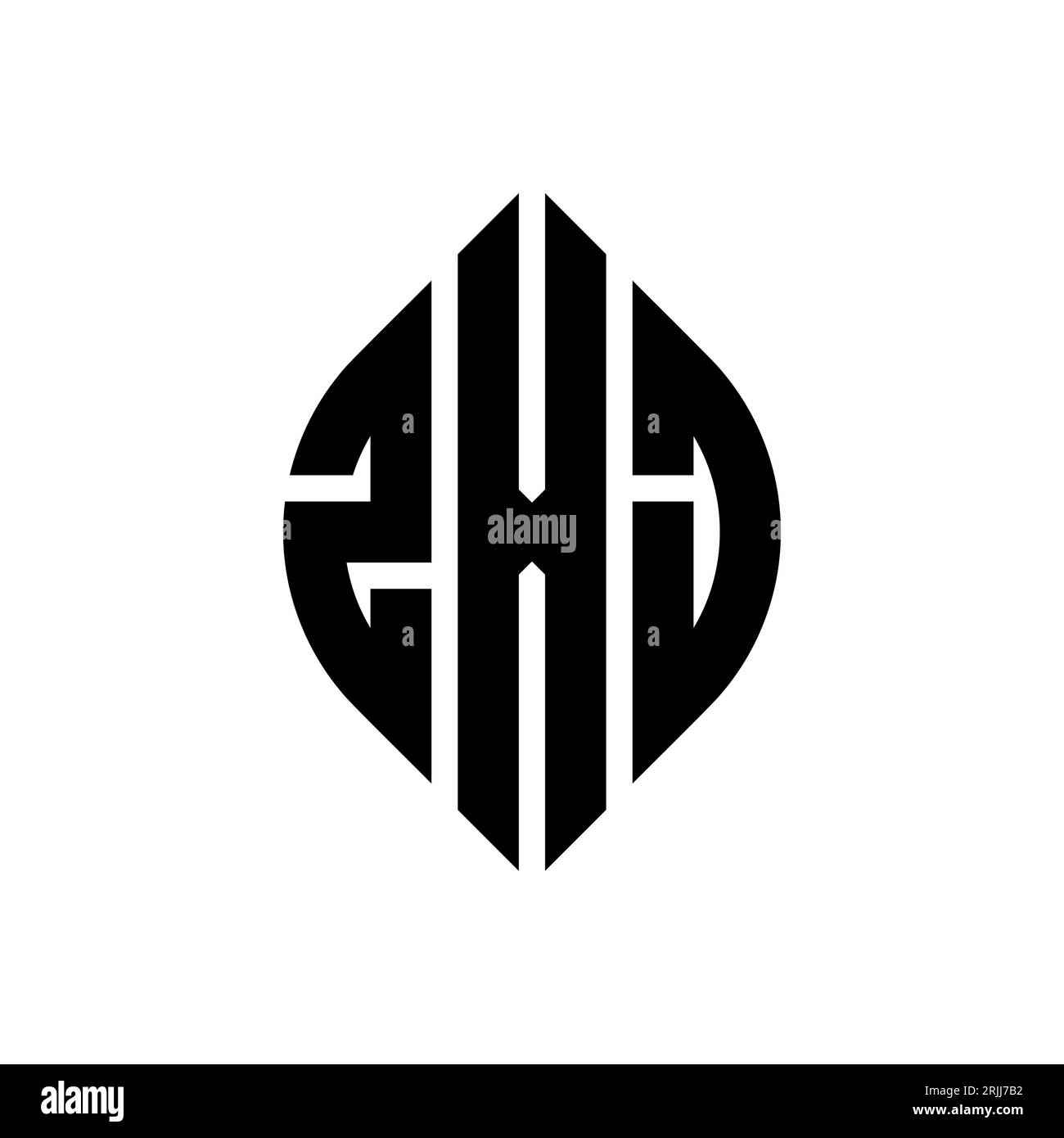 イラスト J ZXJ logo. ZXJ letter. ZXJ letter logo design. Initials ZXJ