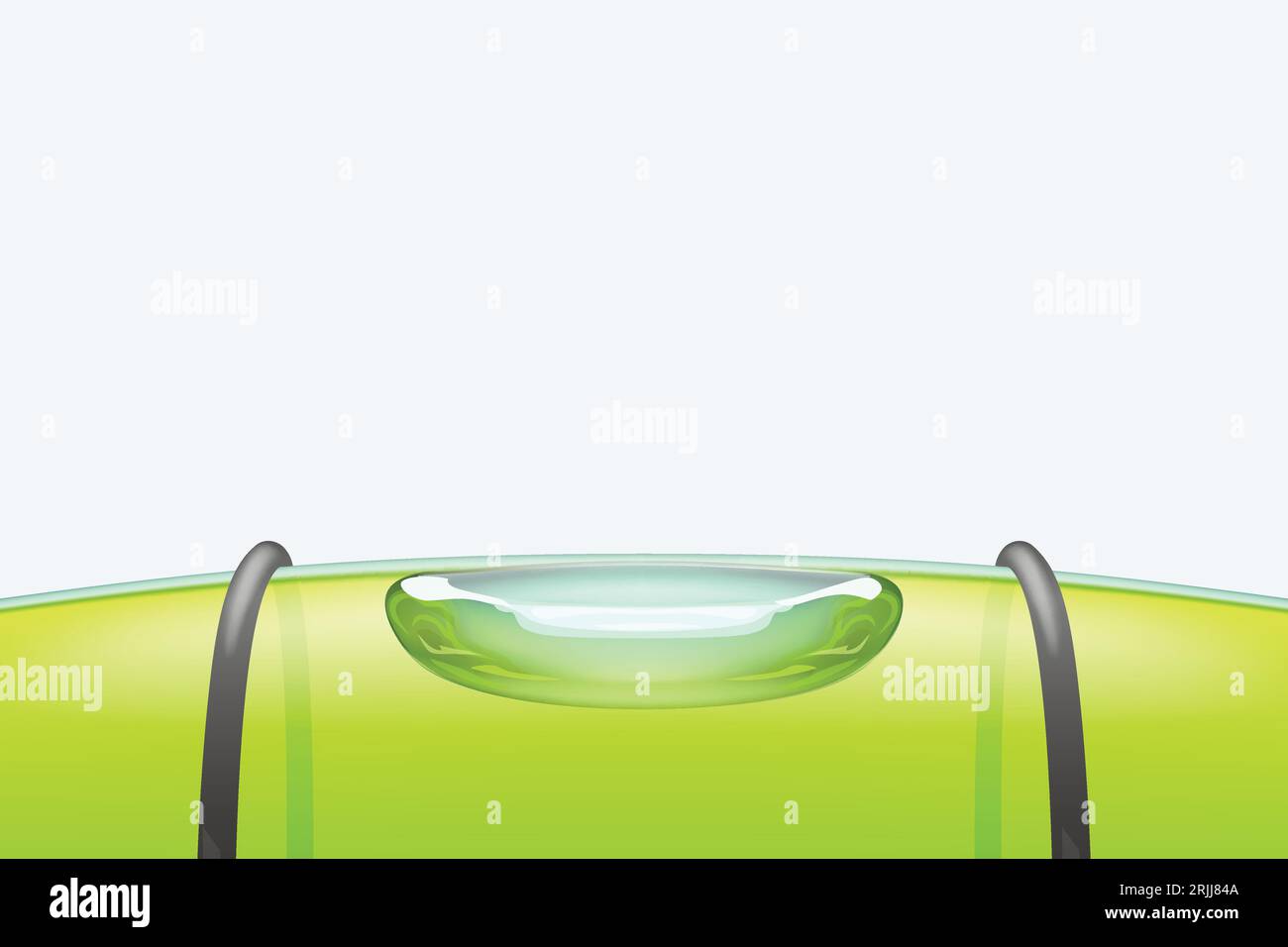 construction level green bubble on white back Stock Vector Image & Art ...