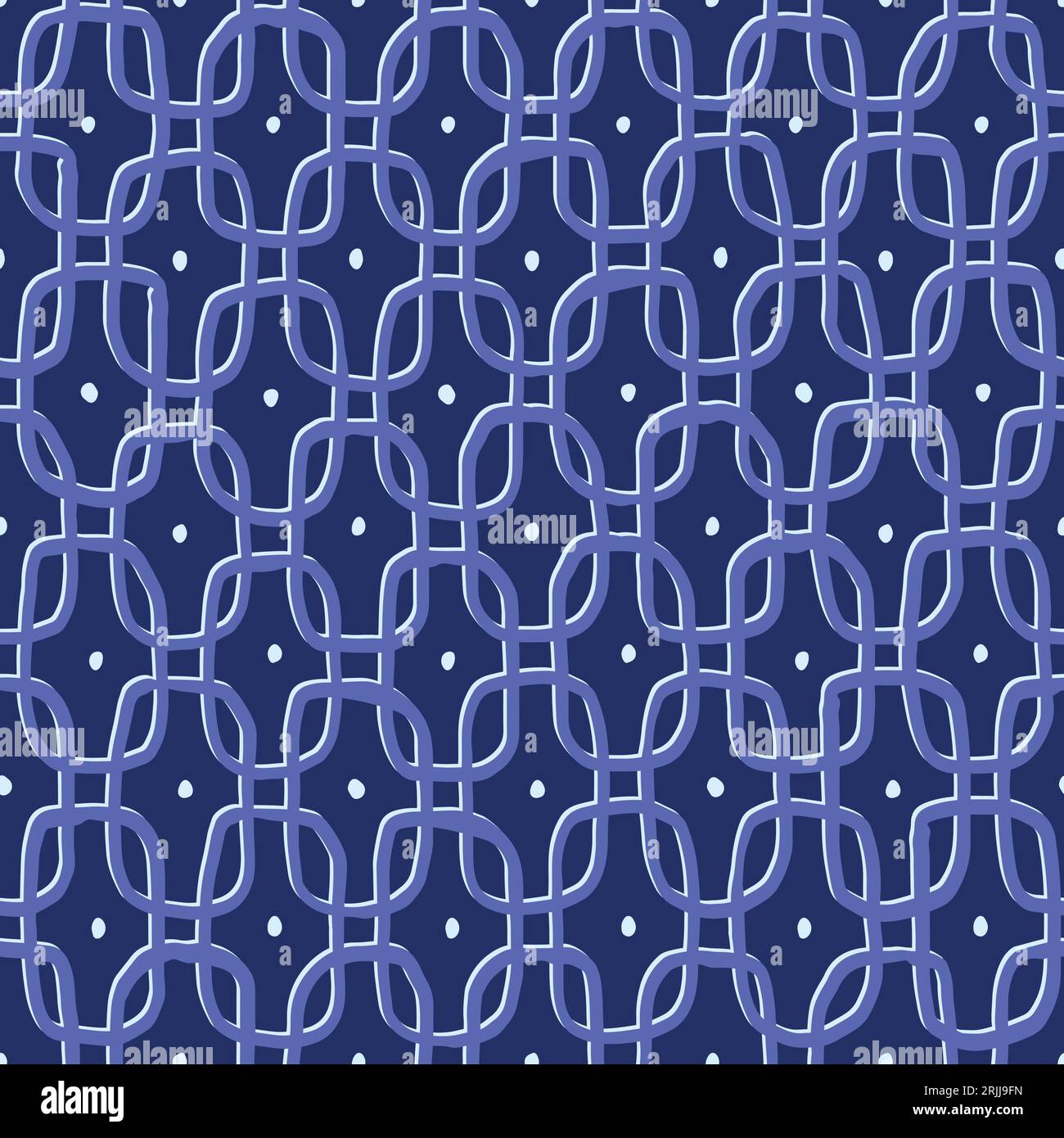 Seamless vector pattern with hand drawn lilac rectangles on midnight ...