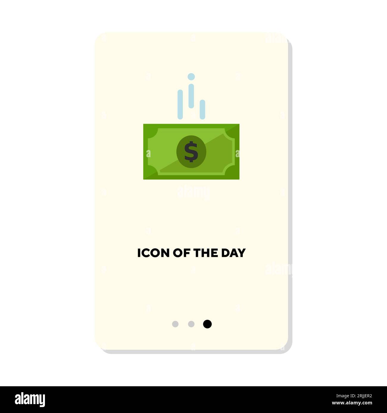 Dollar banknote flat vector icon Stock Vector Image & Art - Alamy