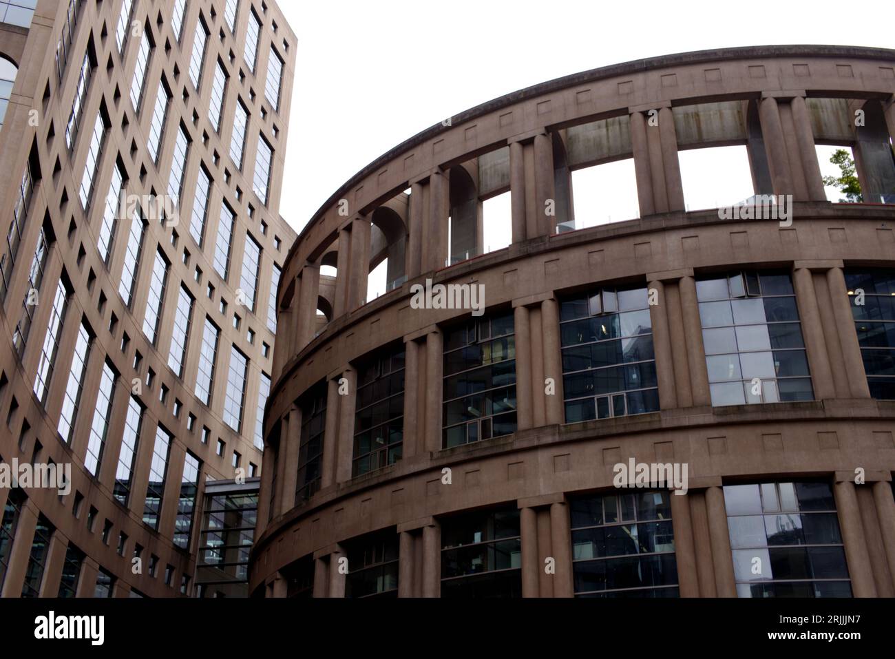 Building of Vancouver Public library - Vancouver, British Columbia, Canada Stock Photo