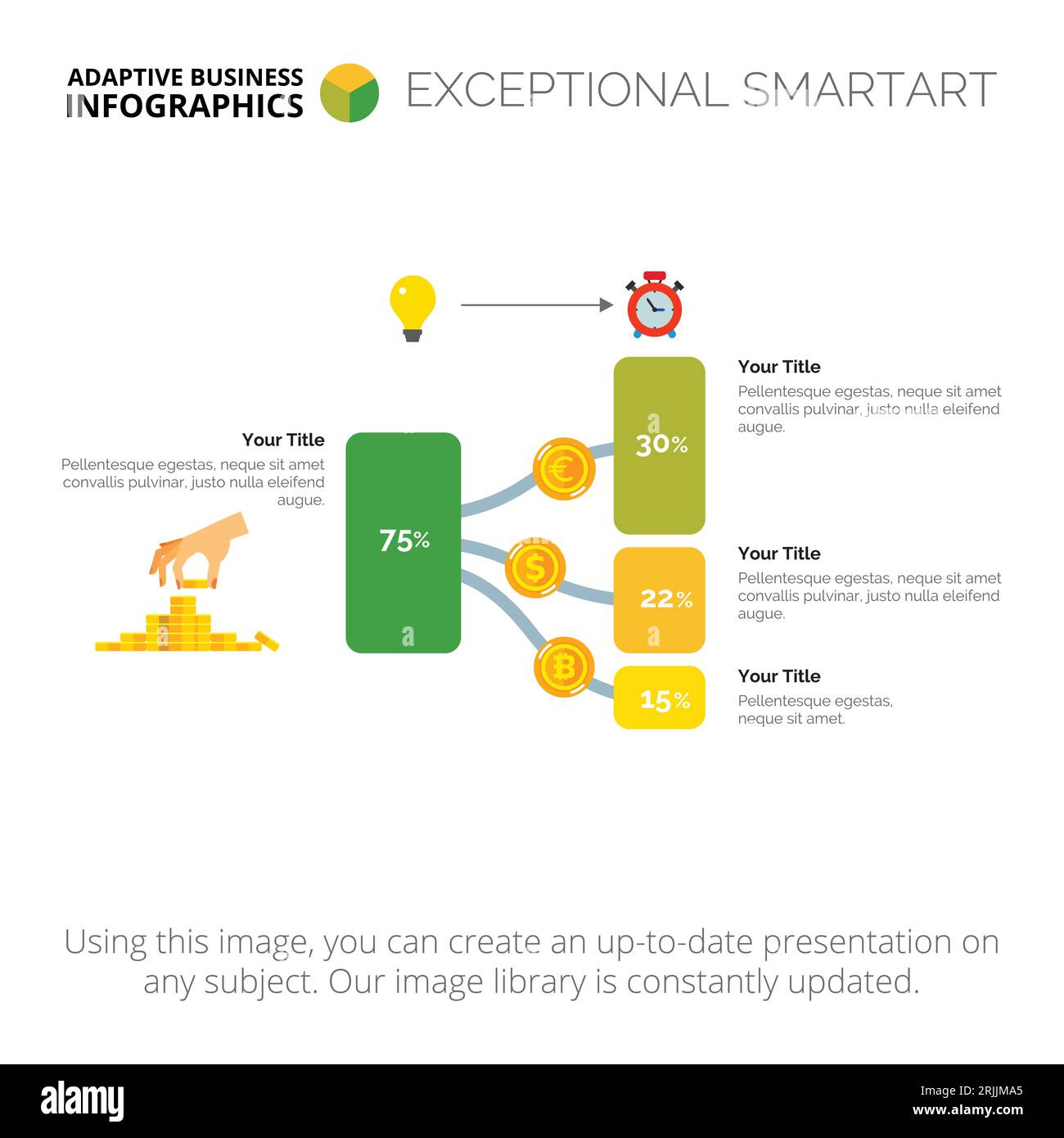 Flow chart process tree vector infographic business flow chart hi-res ...