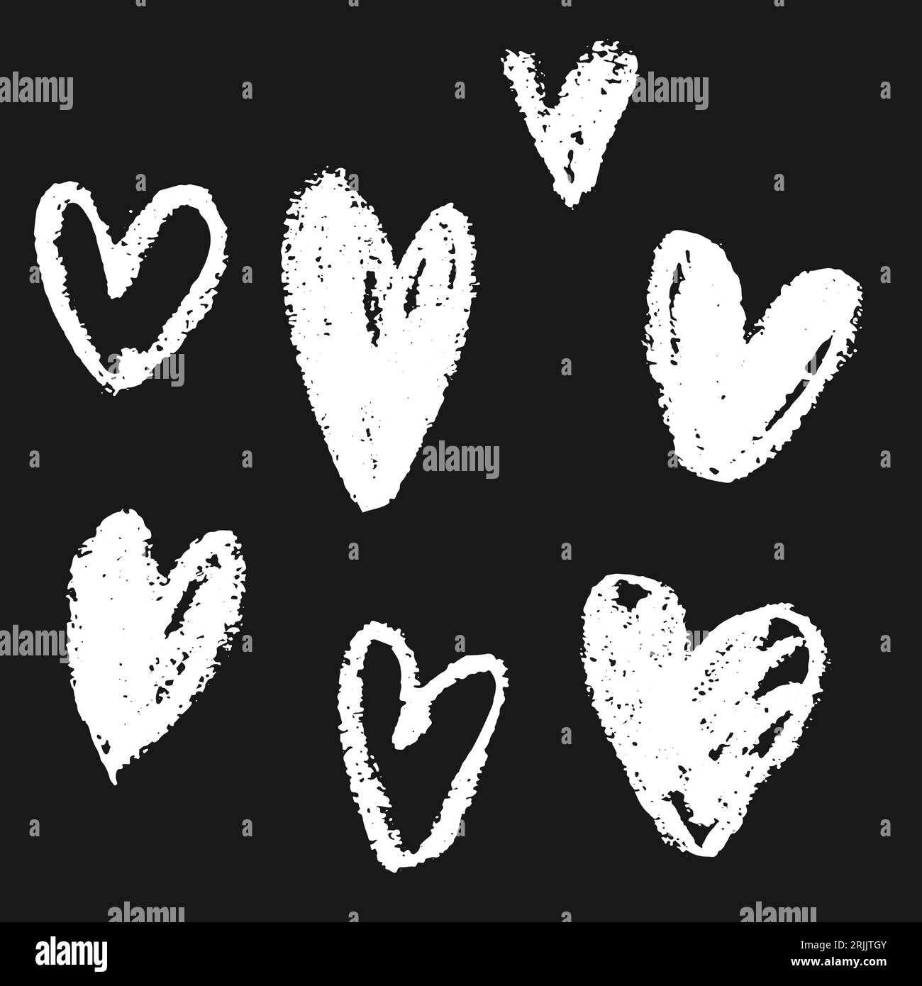 Love hearts doodles passion hi-res stock photography and images - Alamy
