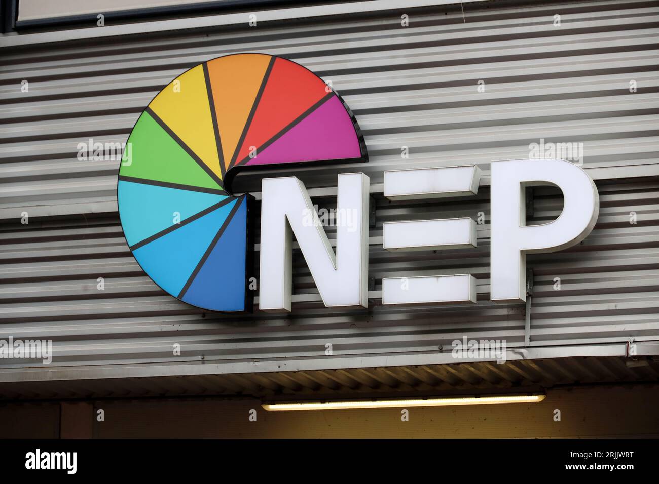 Office and studio of Dutch production organization NEP at the Media