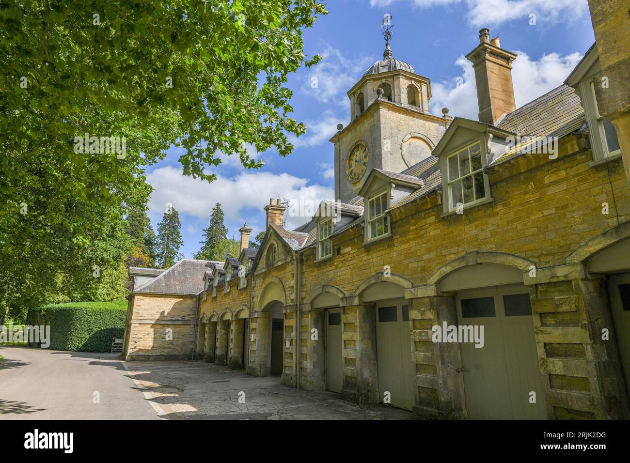 Buscot Manor Oxfordshire Stock Photo