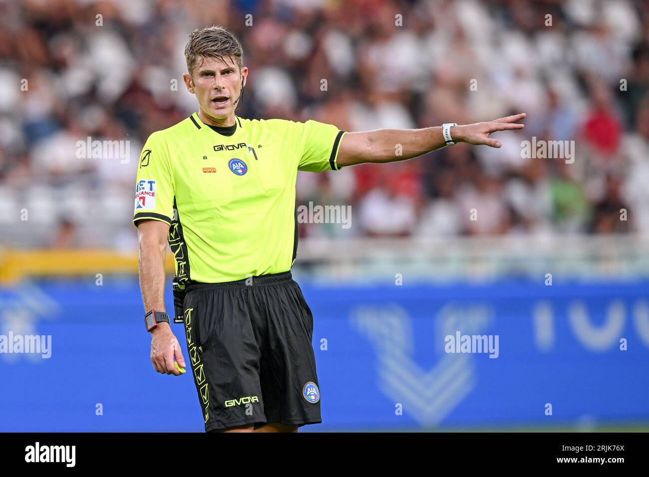 Cosso Referee During Serie B Match Editorial Stock Photo - Stock