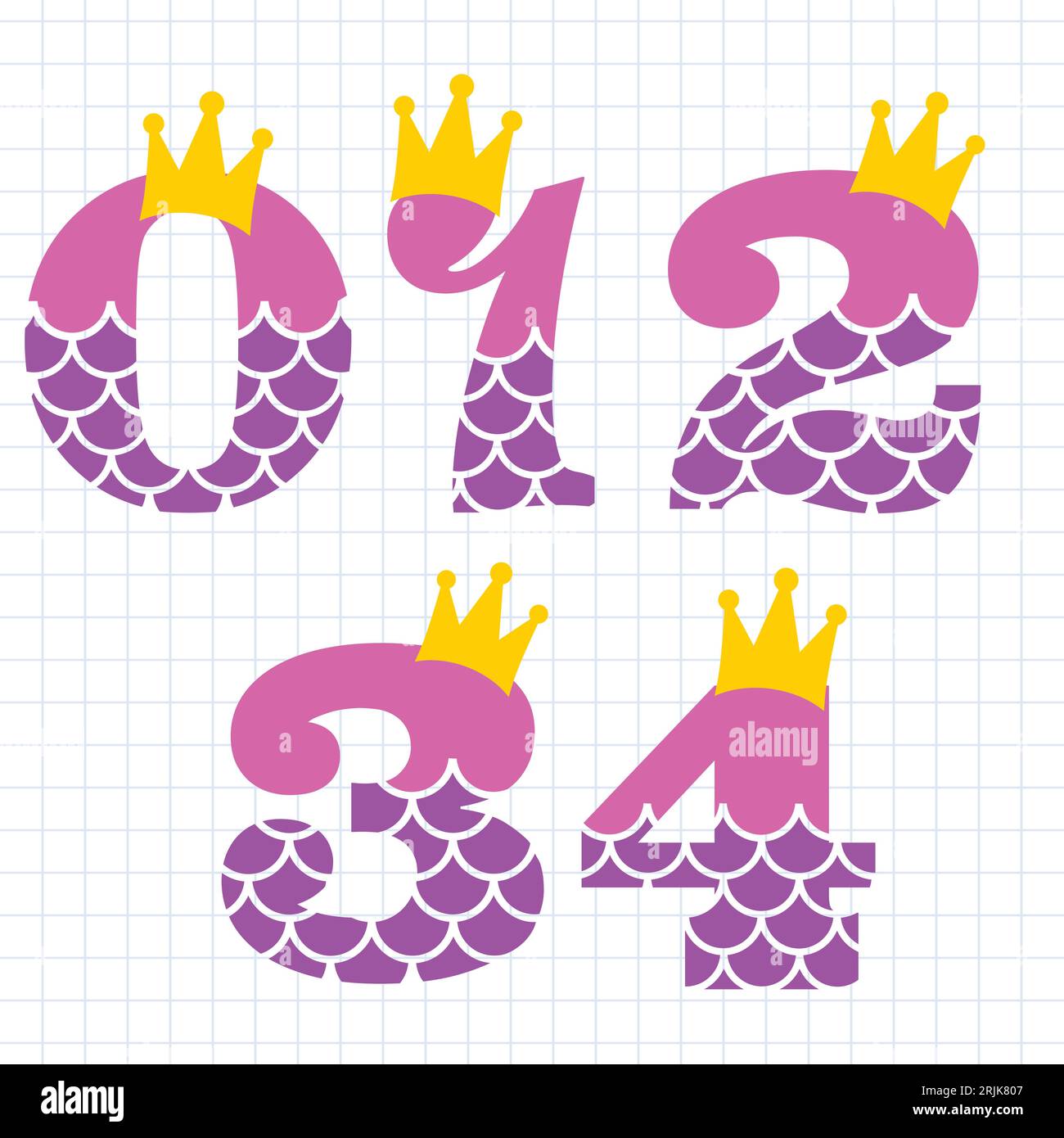 Hand drawn numbers hi-res stock photography and images - Alamy
