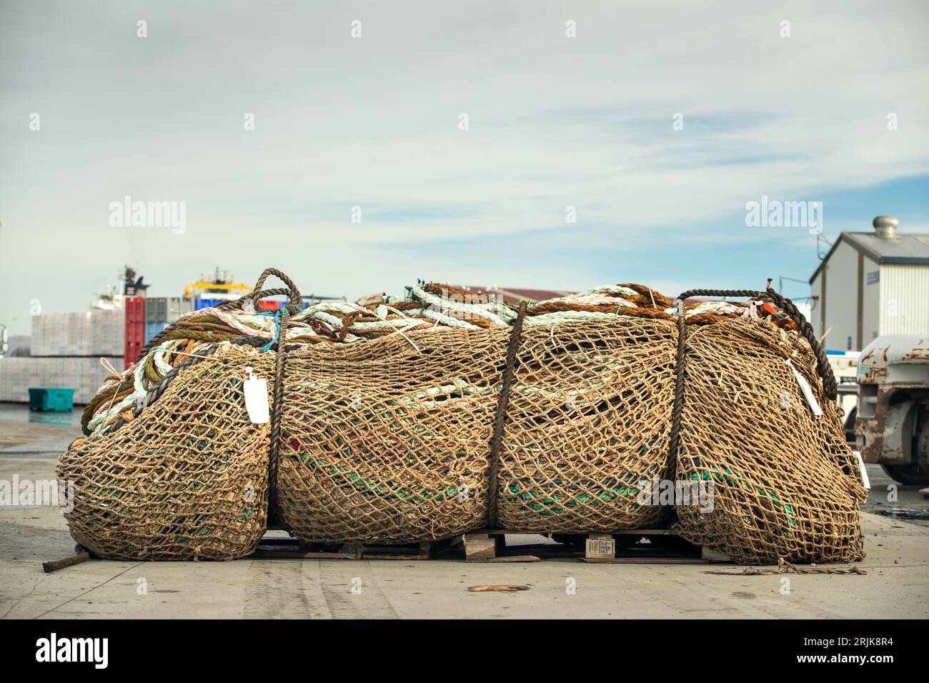 Picture by Tim Cuff 27 June 2023 Fishing nets Stock Photo Alamy