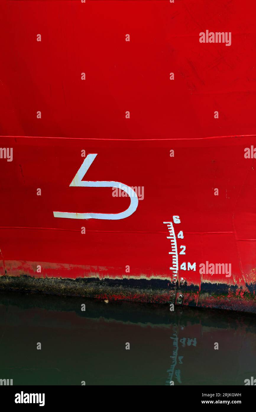 Ship waterline feature Stock Photo Alamy