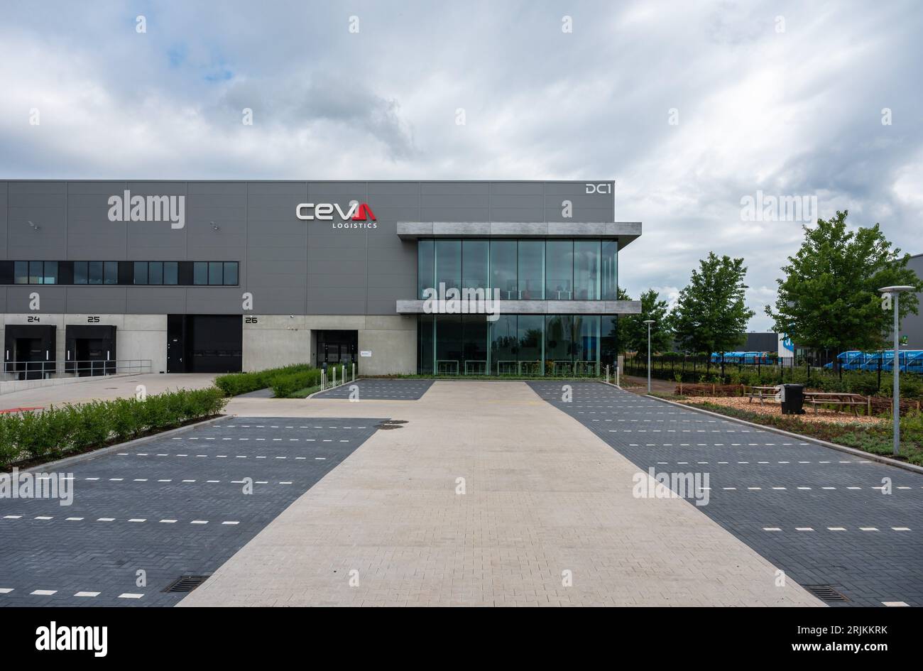 Oud Gastel, Brabant, The Netherlands, July 1, 2023 Headquarters and