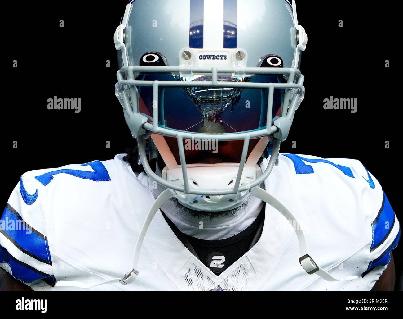 Dallas Cowboys cornerback Trevon Diggs (7) looks on during an NFL football  game against the Arizona Cardinals in Arlington, Texas, Sunday, Jan. 2,  2022. (AP Photo/Ron Jenkins Stock Photo - Alamy