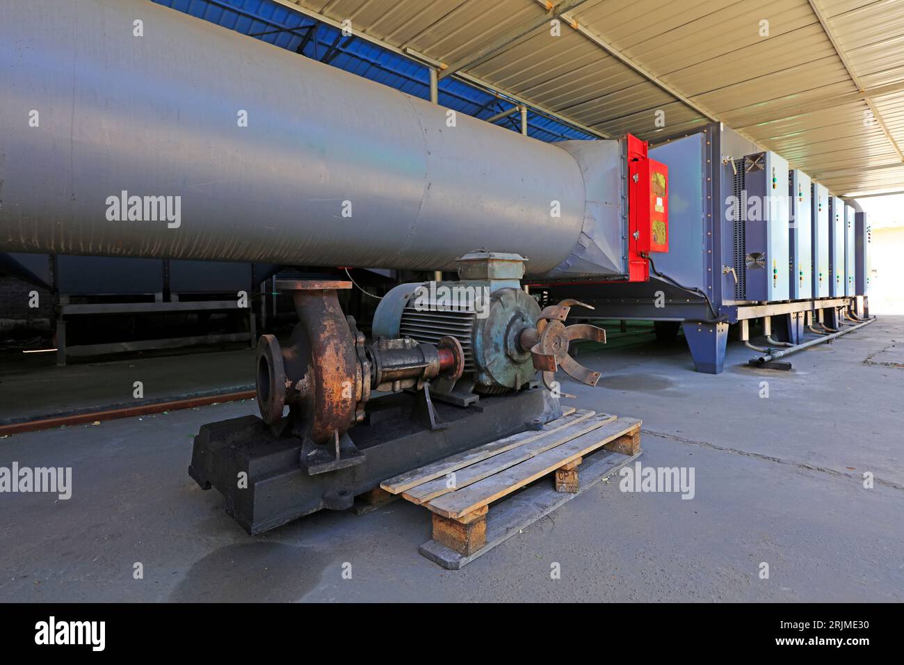 Industrial machinery and equipment in the factory Stock Photo Alamy